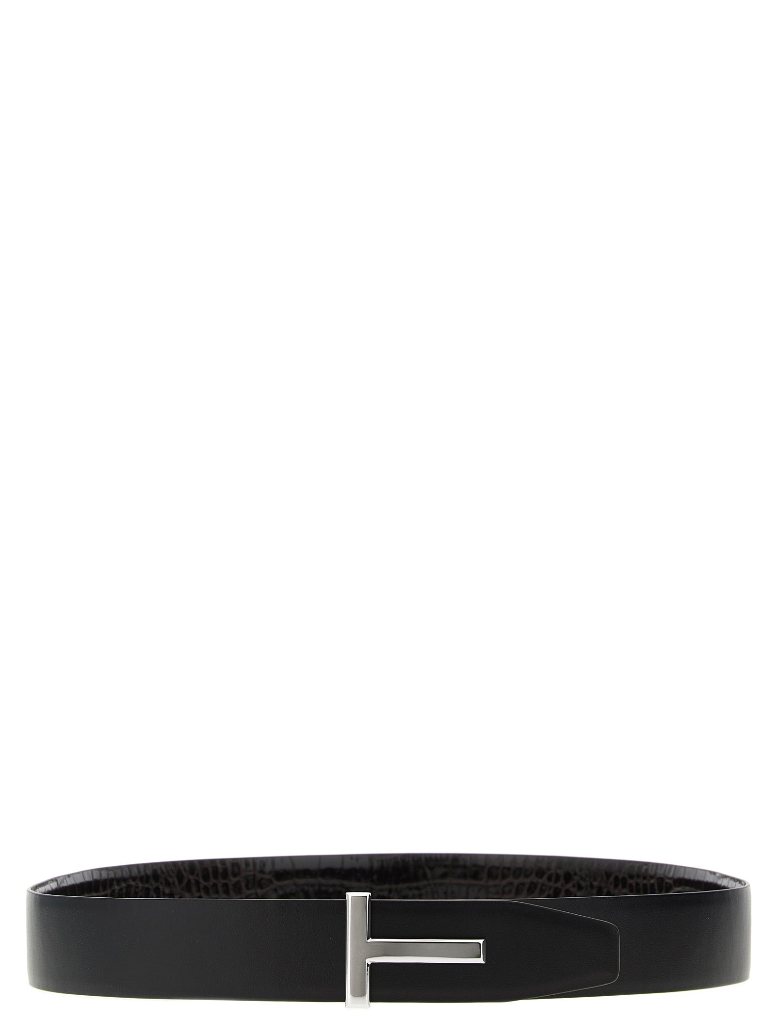 Tom Ford Brown Calfskin Belt Curated Luxury Accessories by Orvyn
