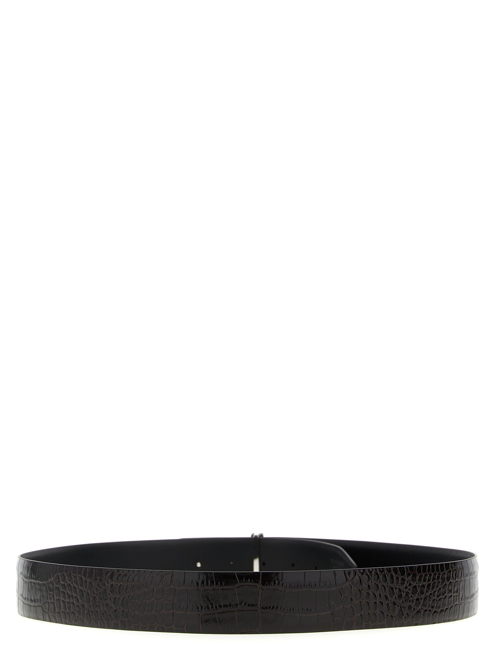 Tom Ford Brown Calfskin Belt Curated Luxury Accessories by Orvyn