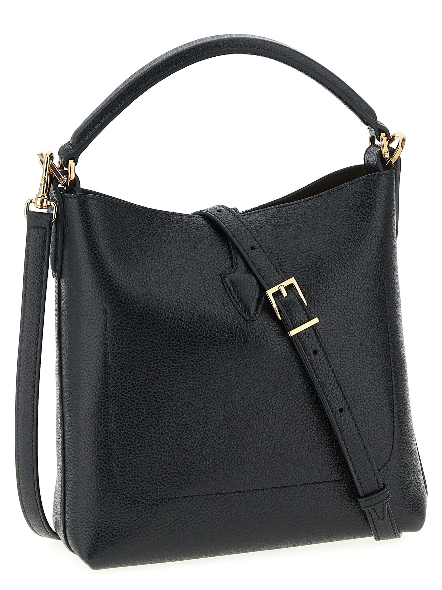 Tod's Black Calfskin Handbag Curated Luxury Accessories by Orvyn