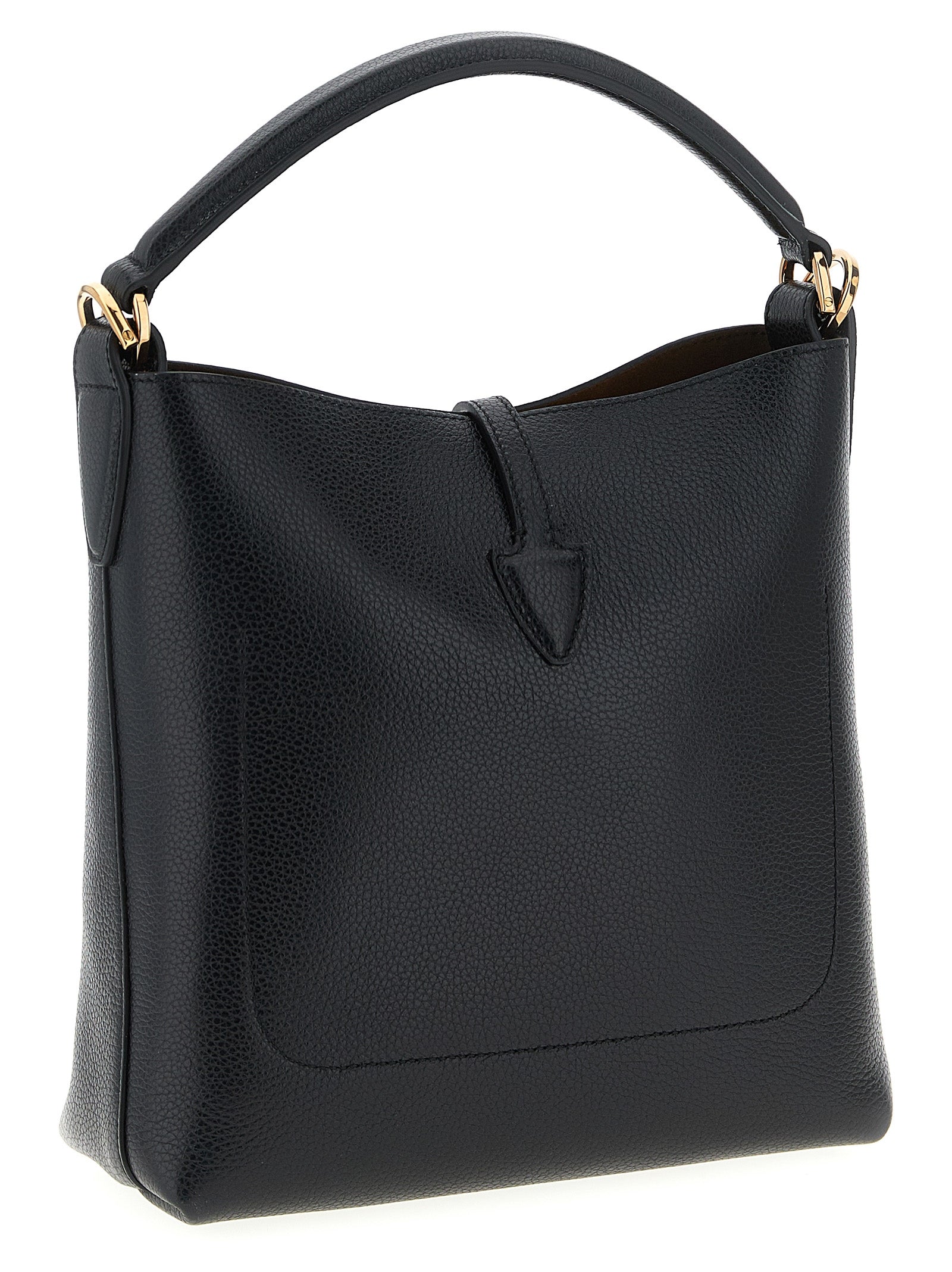 Tod's Black Calfskin Handbag Curated Luxury Accessories by Orvyn
