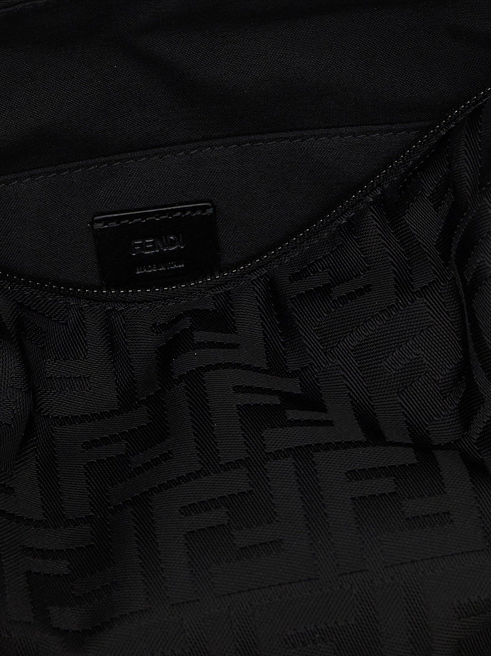 Fendi Black Polyamide Shoulder Bag Curated Luxury Accessories by Orvyn