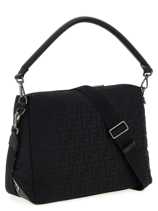 Fendi Black Polyamide Shoulder Bag Curated Luxury Accessories by Orvyn