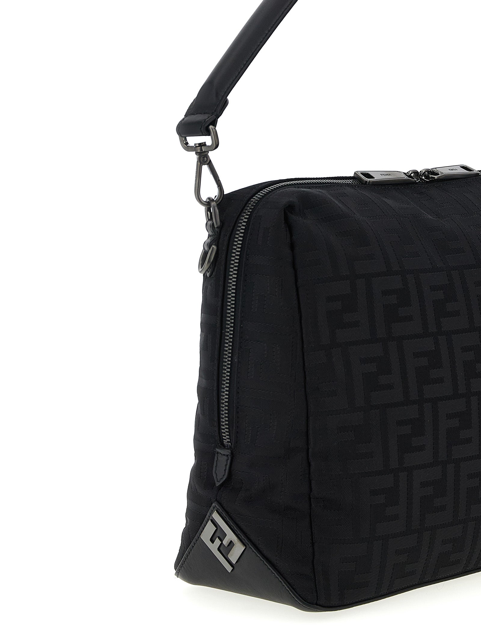Fendi Black Polyamide Shoulder Bag Curated Luxury Accessories by Orvyn