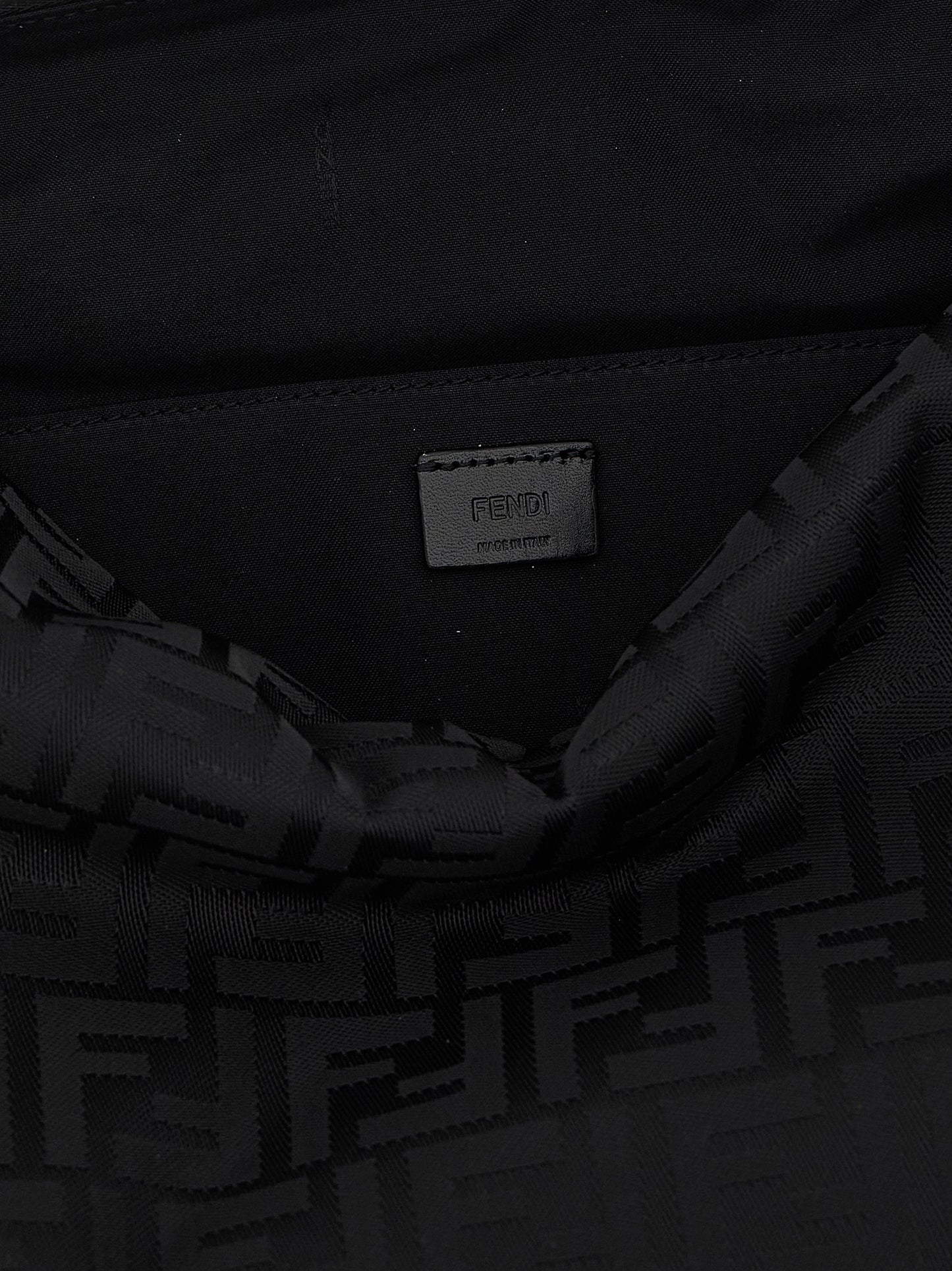 Fendi Black Polyamide Shoulder Bag Curated Luxury Accessories by Orvyn