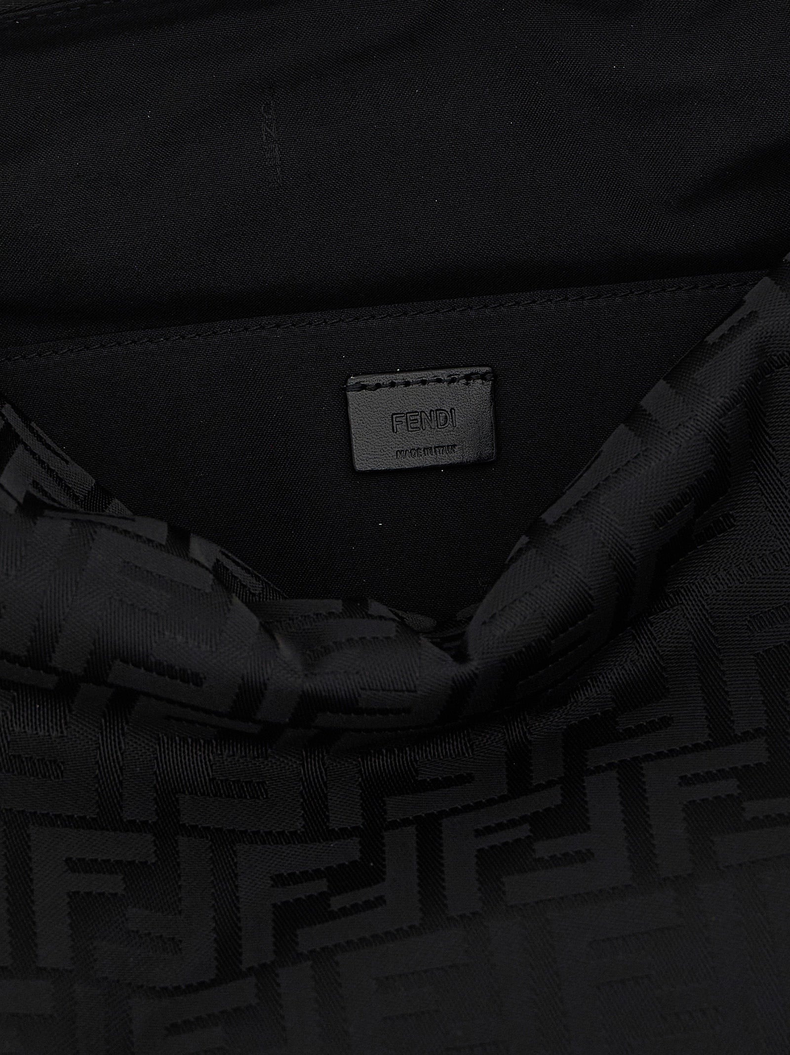Fendi Black Polyamide Shoulder Bag Curated Luxury Accessories by Orvyn