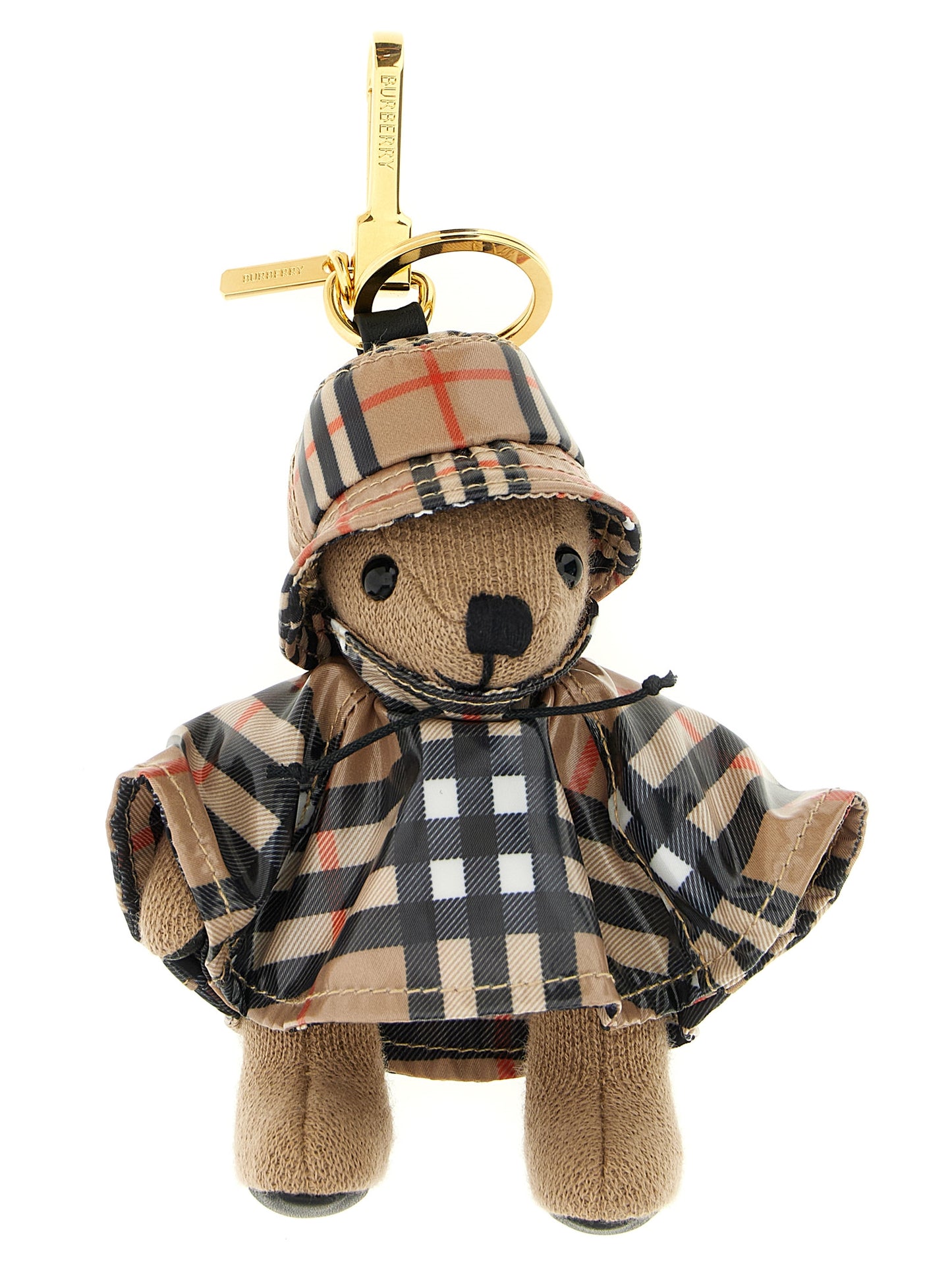 Burberry Multicolor Wool Keychain Curated Luxury Accessories by Orvyn