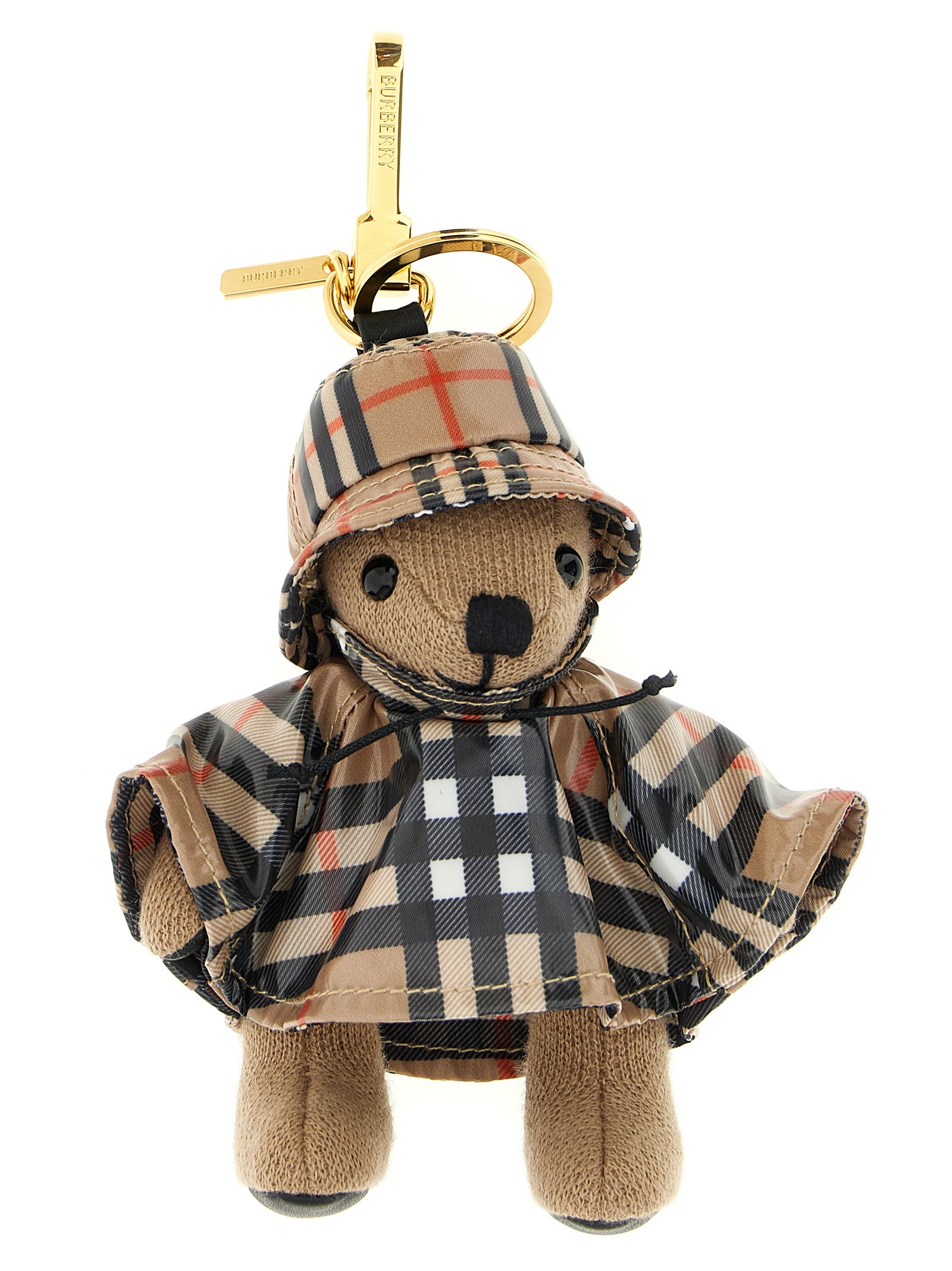 Burberry Multicolor Wool Keychain Curated Luxury Accessories by Orvyn