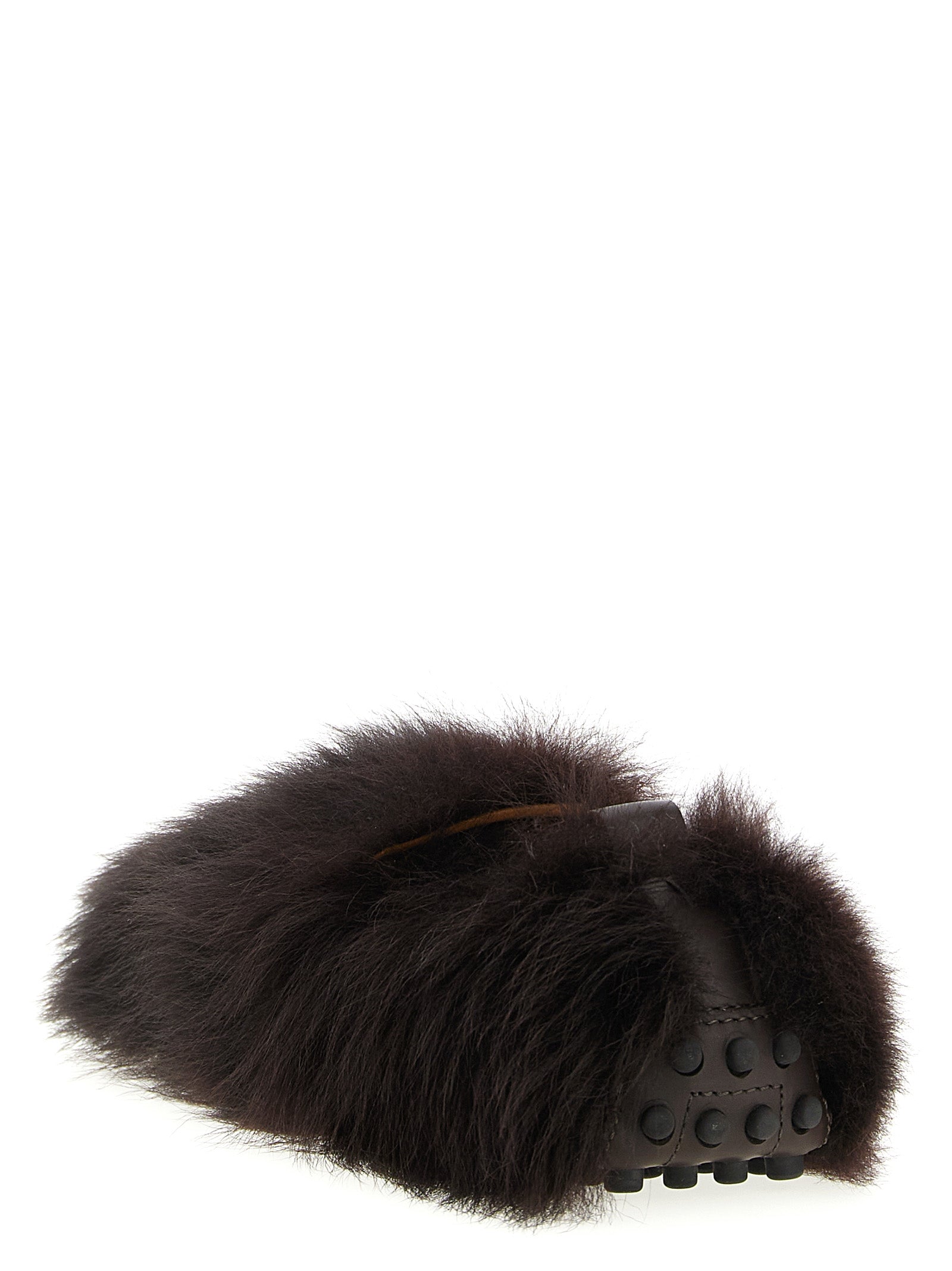 Tod's Brown Lamb Leather Slip-On Loafers Curated Luxury Accessories by Orvyn