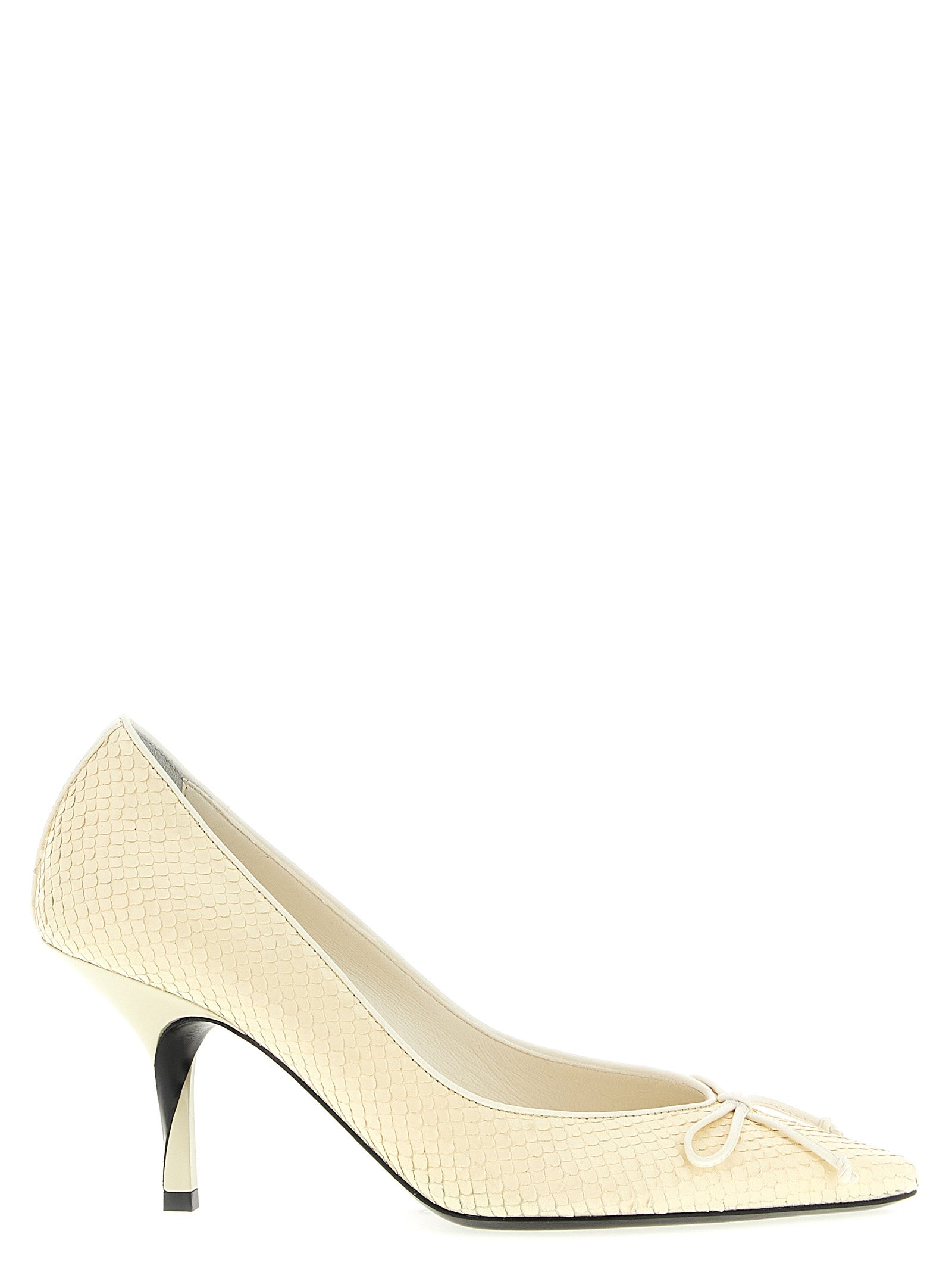 Jacquemus Beige Calfskin High Heel Pumps Curated Luxury Accessories by Orvyn