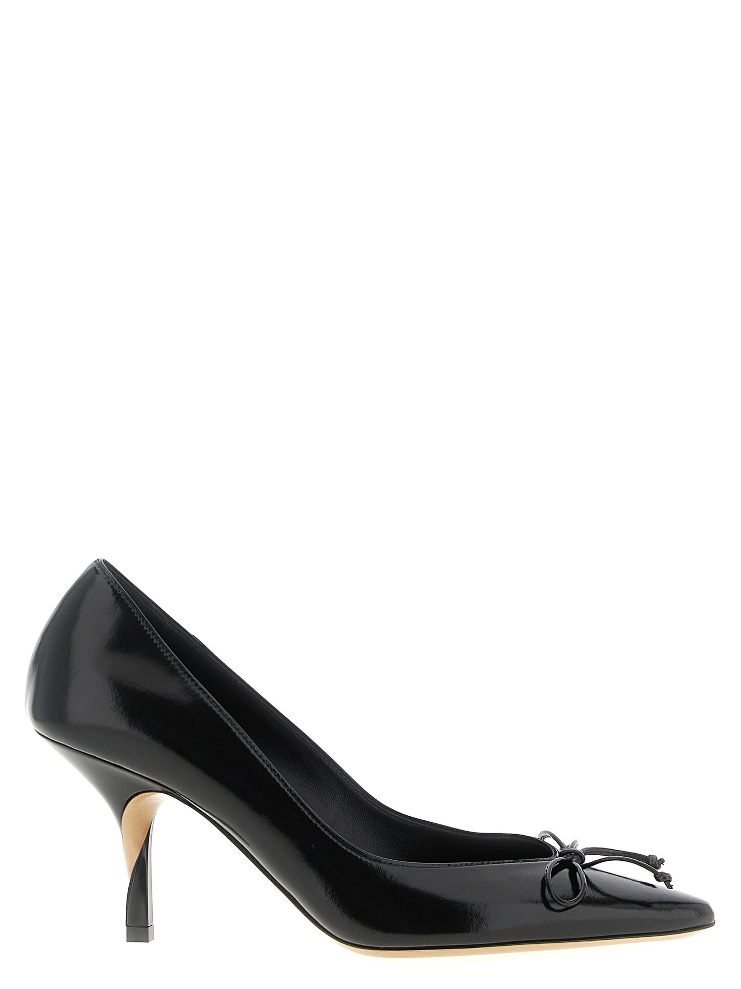 Jacquemus Black Cowhide High Heel Pumps Curated Luxury Accessories by Orvyn