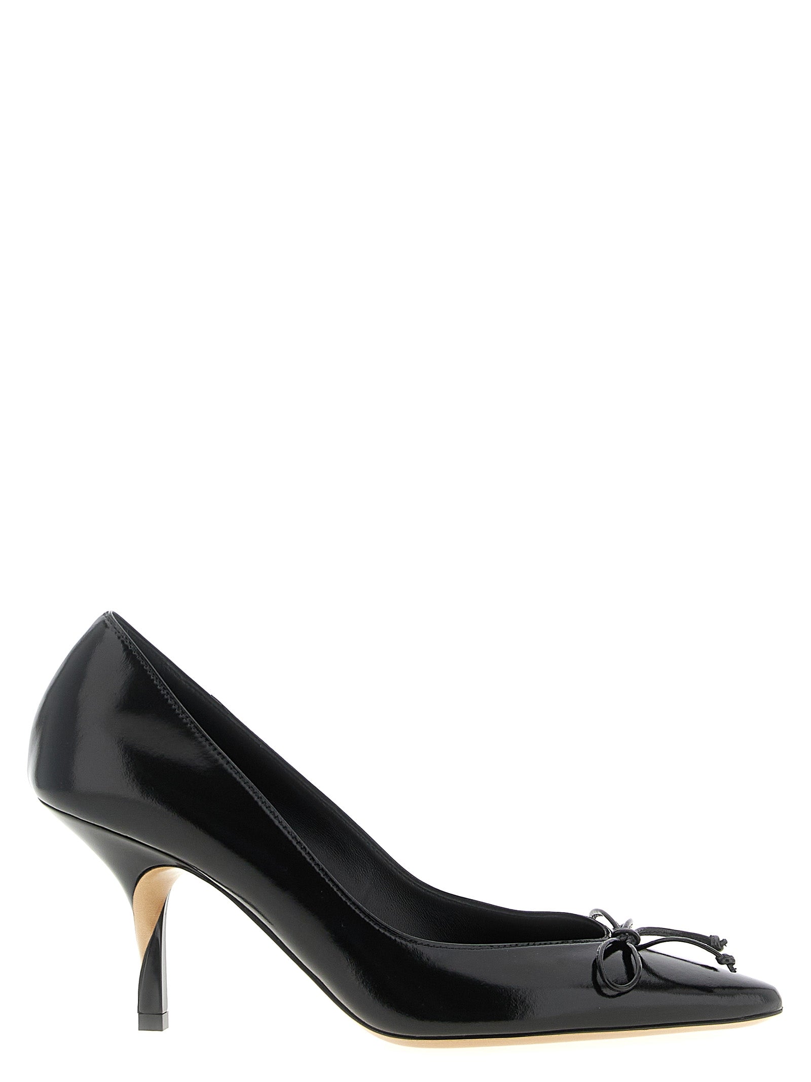 Jacquemus Black Cowhide High Heel Pumps Curated Luxury Accessories by Orvyn