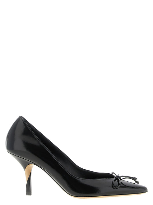 Jacquemus Black Cowhide High Heel Pumps Curated Luxury Accessories by Orvyn