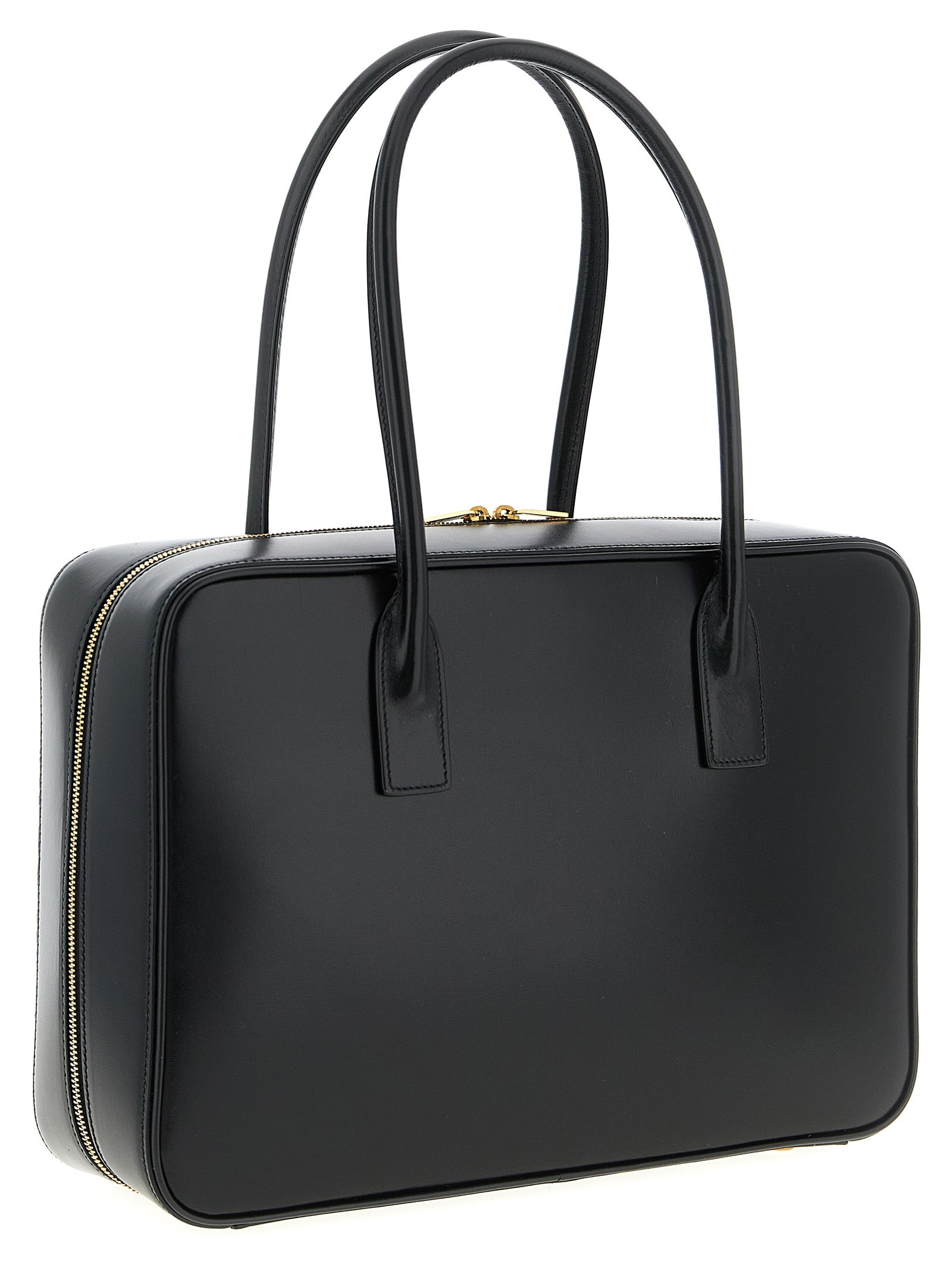 Saint Laurent Black Calfskin Shoulder Bag Curated Luxury Accessories by Orvyn