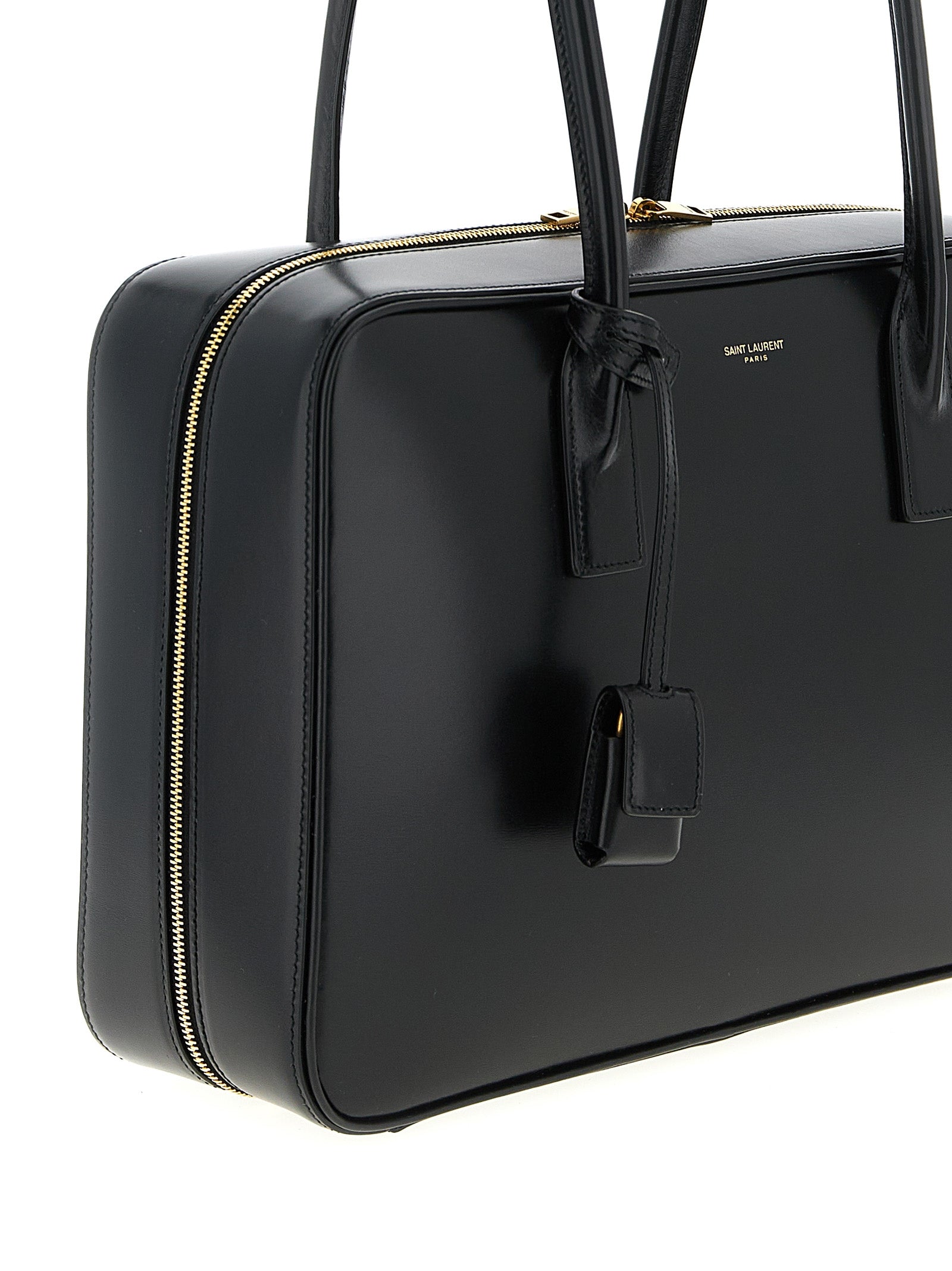 Saint Laurent Black Calfskin Shoulder Bag Curated Luxury Accessories by Orvyn