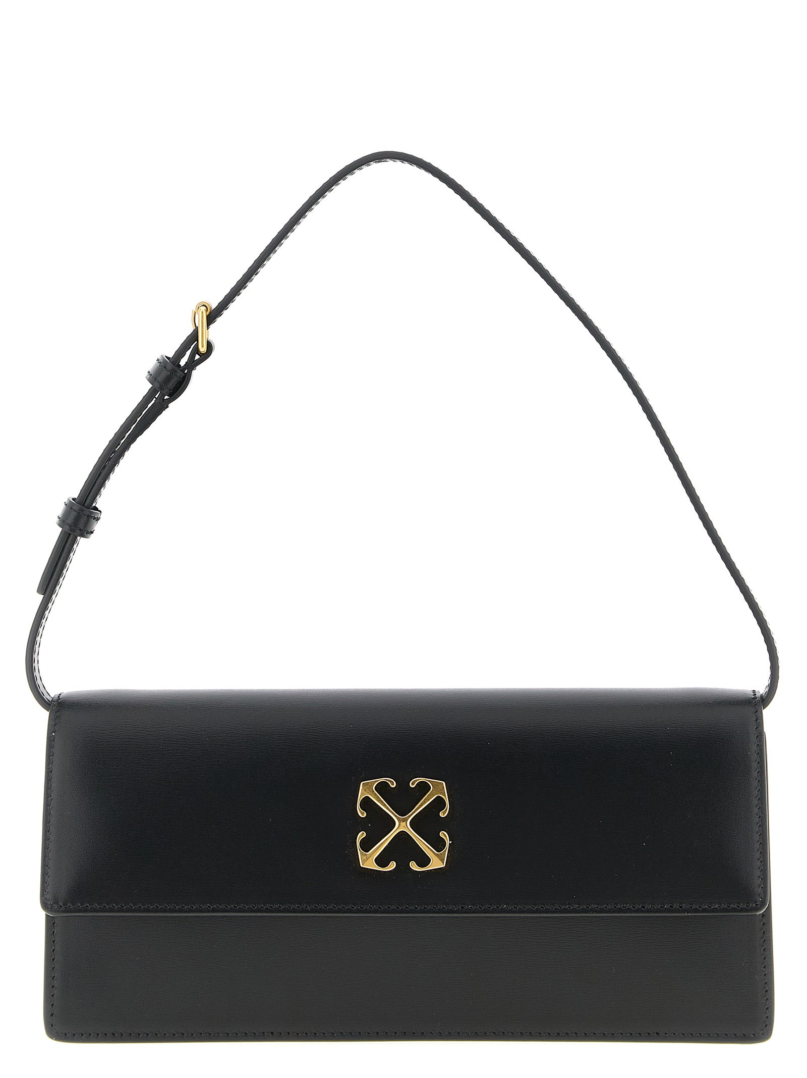 Off-White Black Polyester Shoulder Bag Curated Luxury Accessories by Orvyn