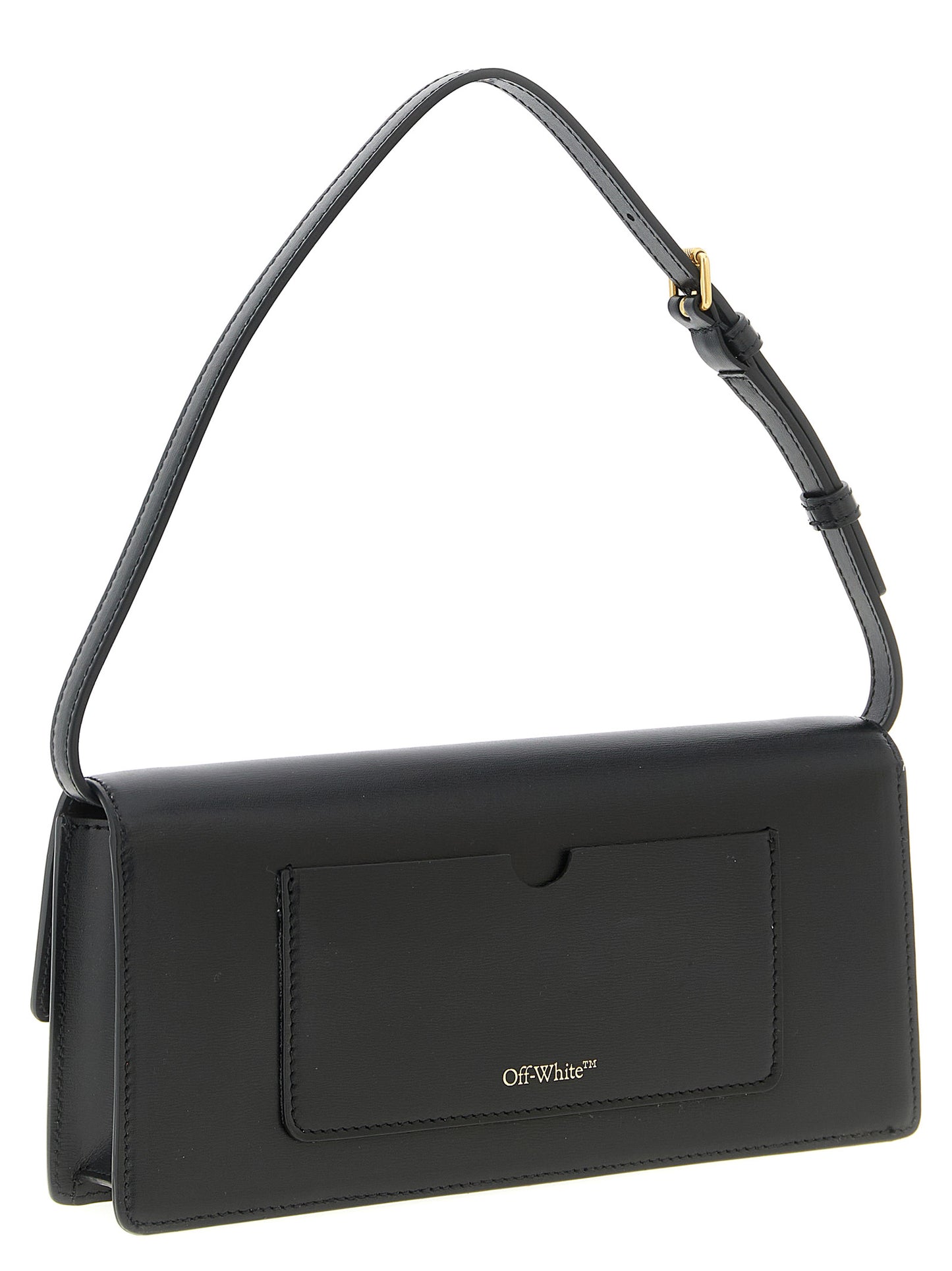 Off-White Black Polyester Shoulder Bag Curated Luxury Accessories by Orvyn