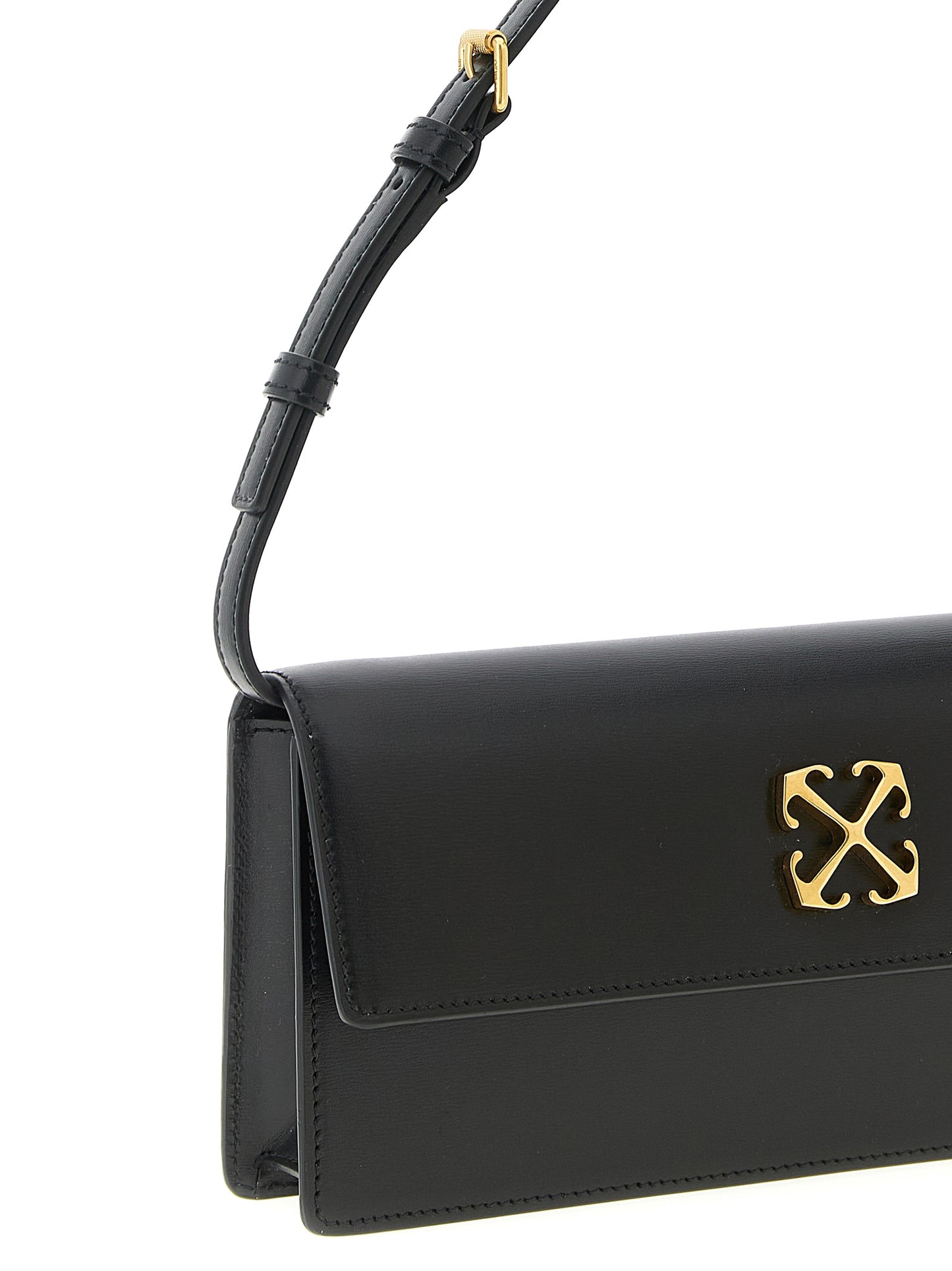 Off-White Black Polyester Shoulder Bag Curated Luxury Accessories by Orvyn