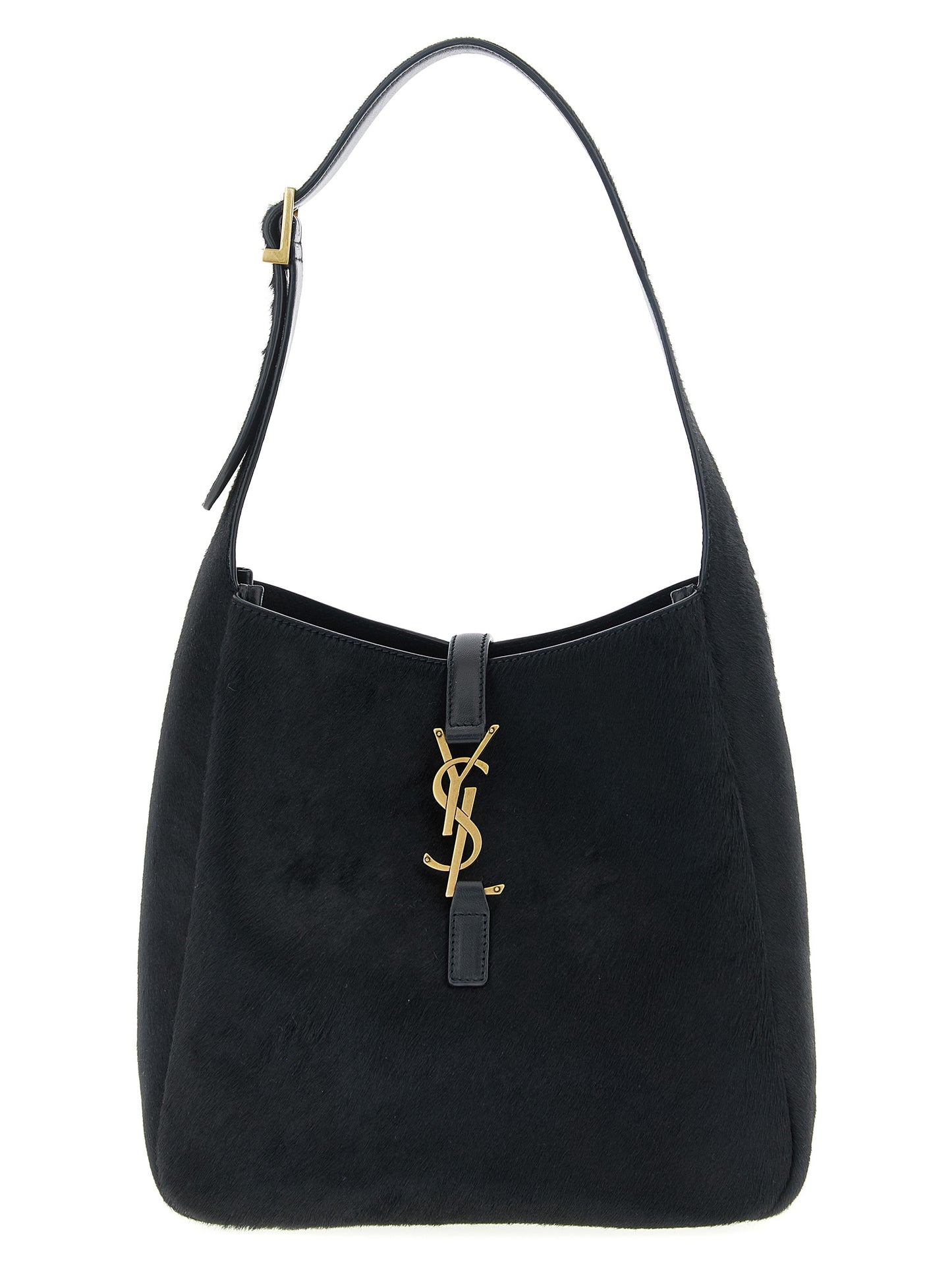 Saint Laurent Black Calfskin Shoulder Bag Curated Luxury Accessories by Orvyn