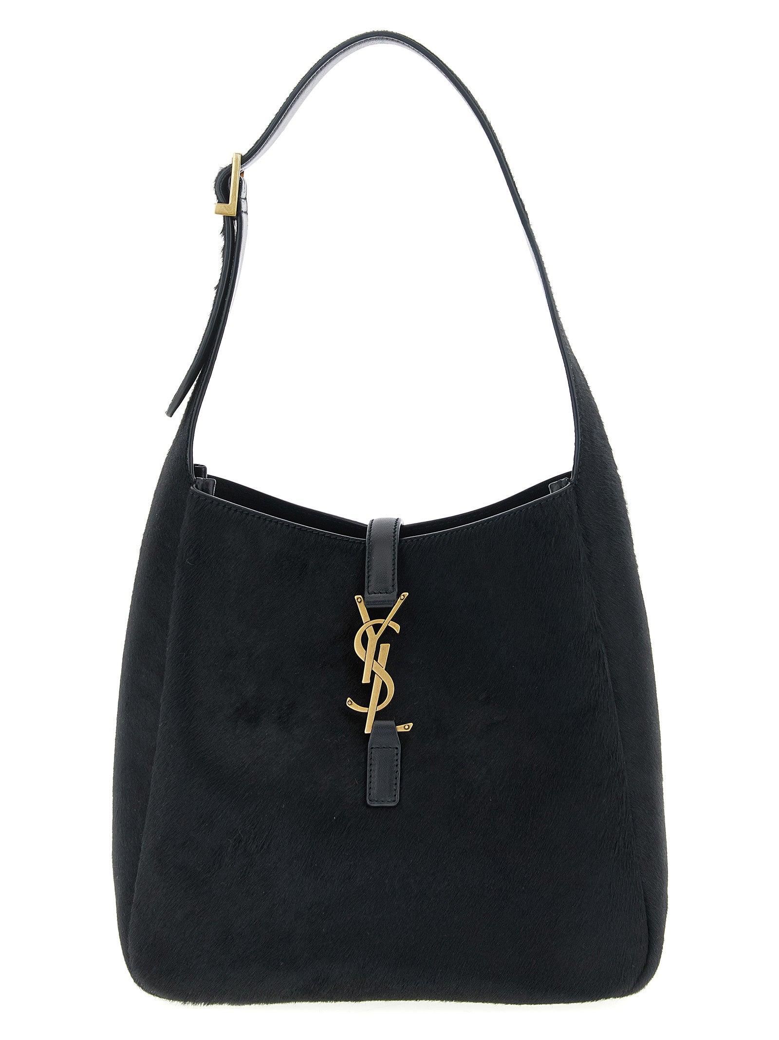 Saint Laurent Black Calfskin Shoulder Bag Curated Luxury Accessories by Orvyn
