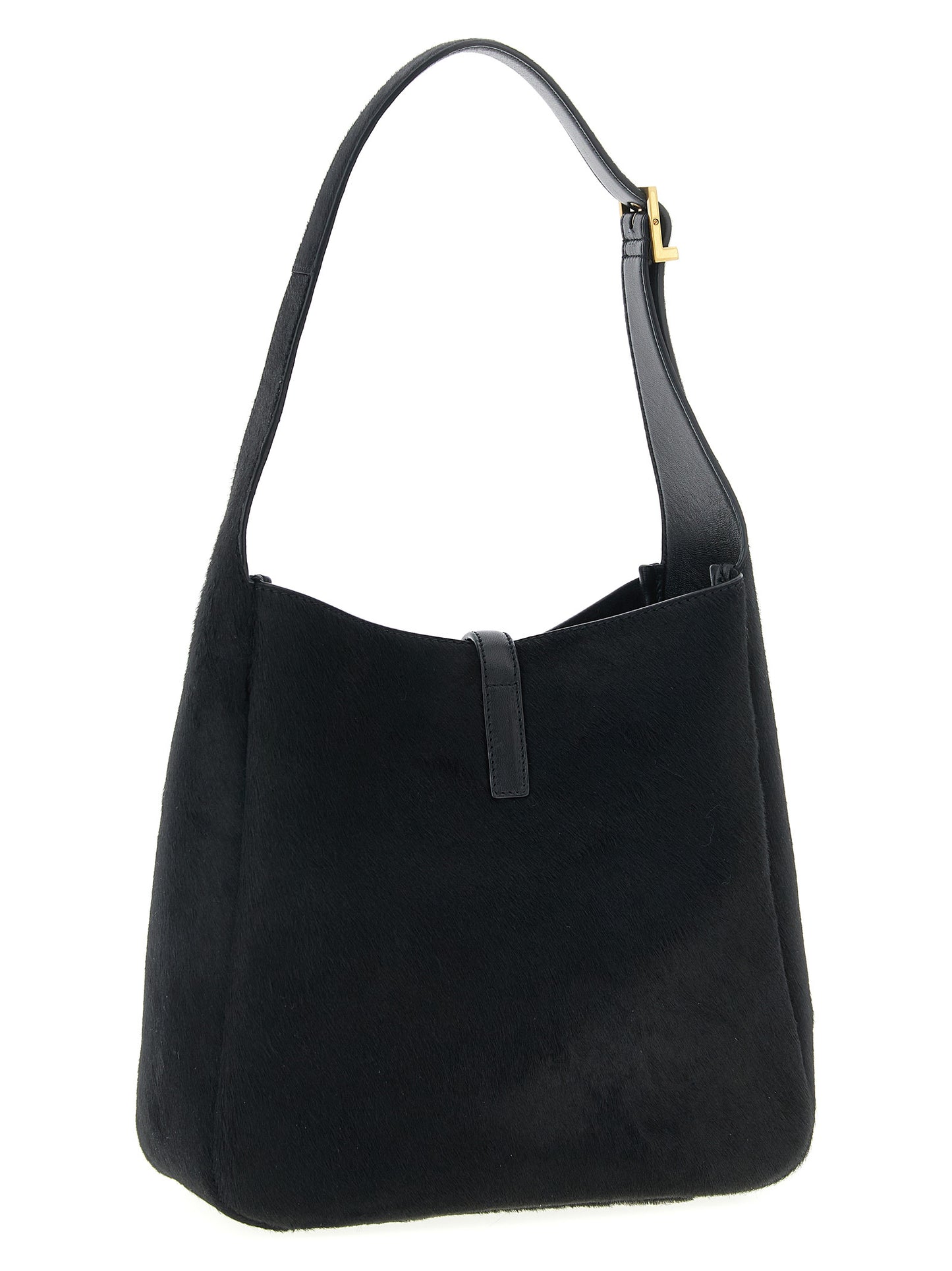 Saint Laurent Black Calfskin Shoulder Bag Curated Luxury Accessories by Orvyn