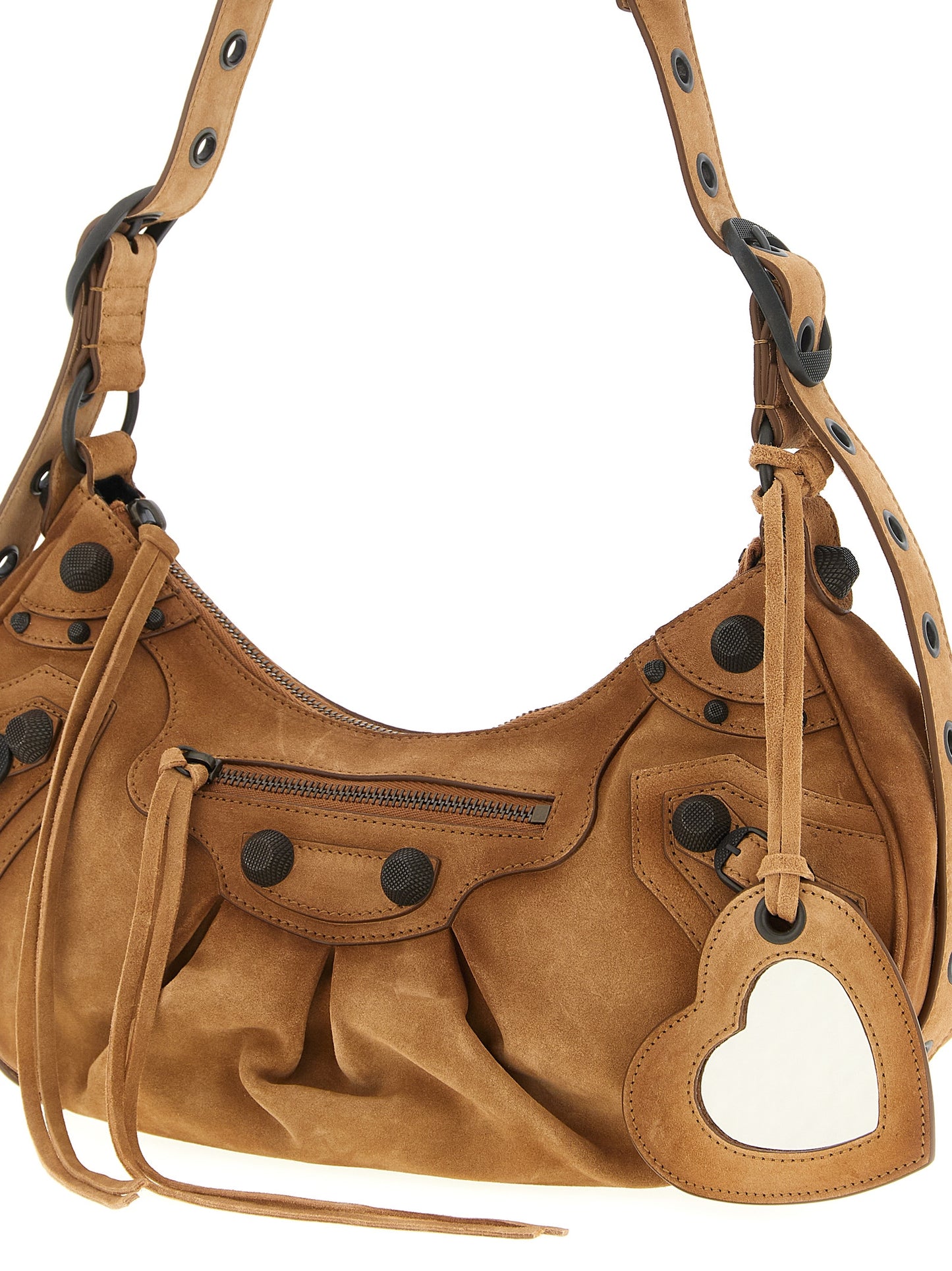 Balenciaga Brown 'Le Cagole S' Shoulder Bag braun