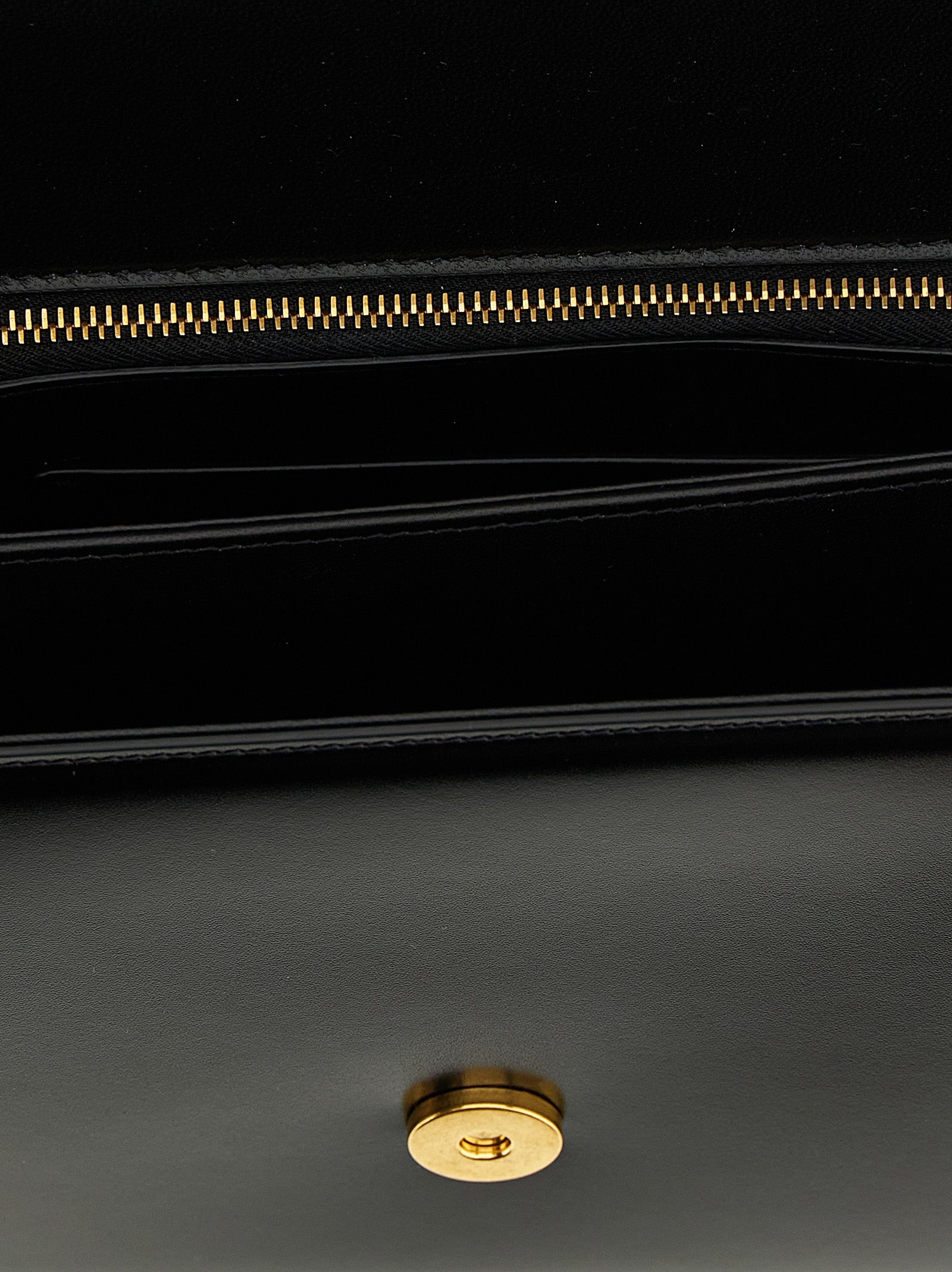 Valentino Garavani Black Calfskin Shoulder Bag Curated Luxury Accessories by Orvyn