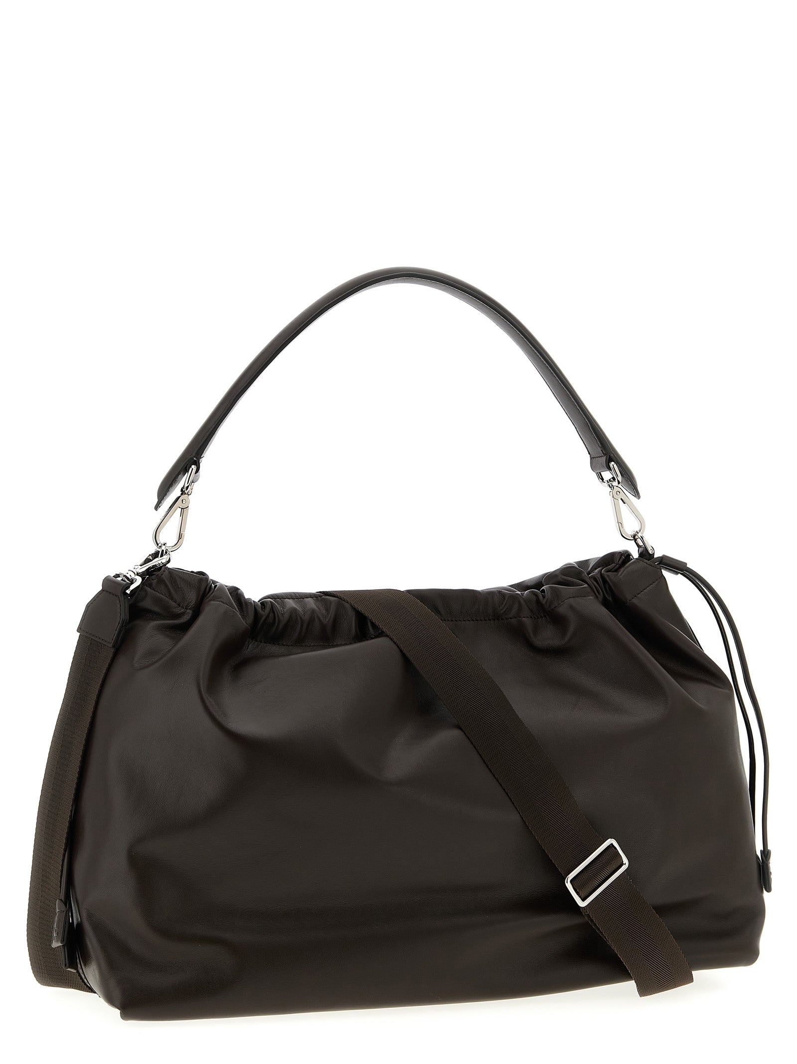 Fendi Brown Calfskin Handbag Curated Luxury Accessories by Orvyn