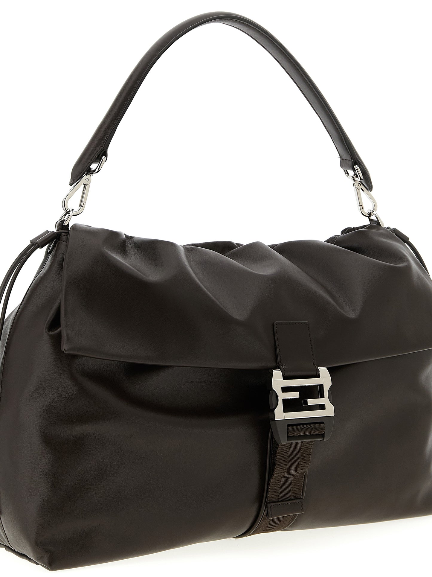 Fendi Brown Calfskin Handbag Curated Luxury Accessories by Orvyn