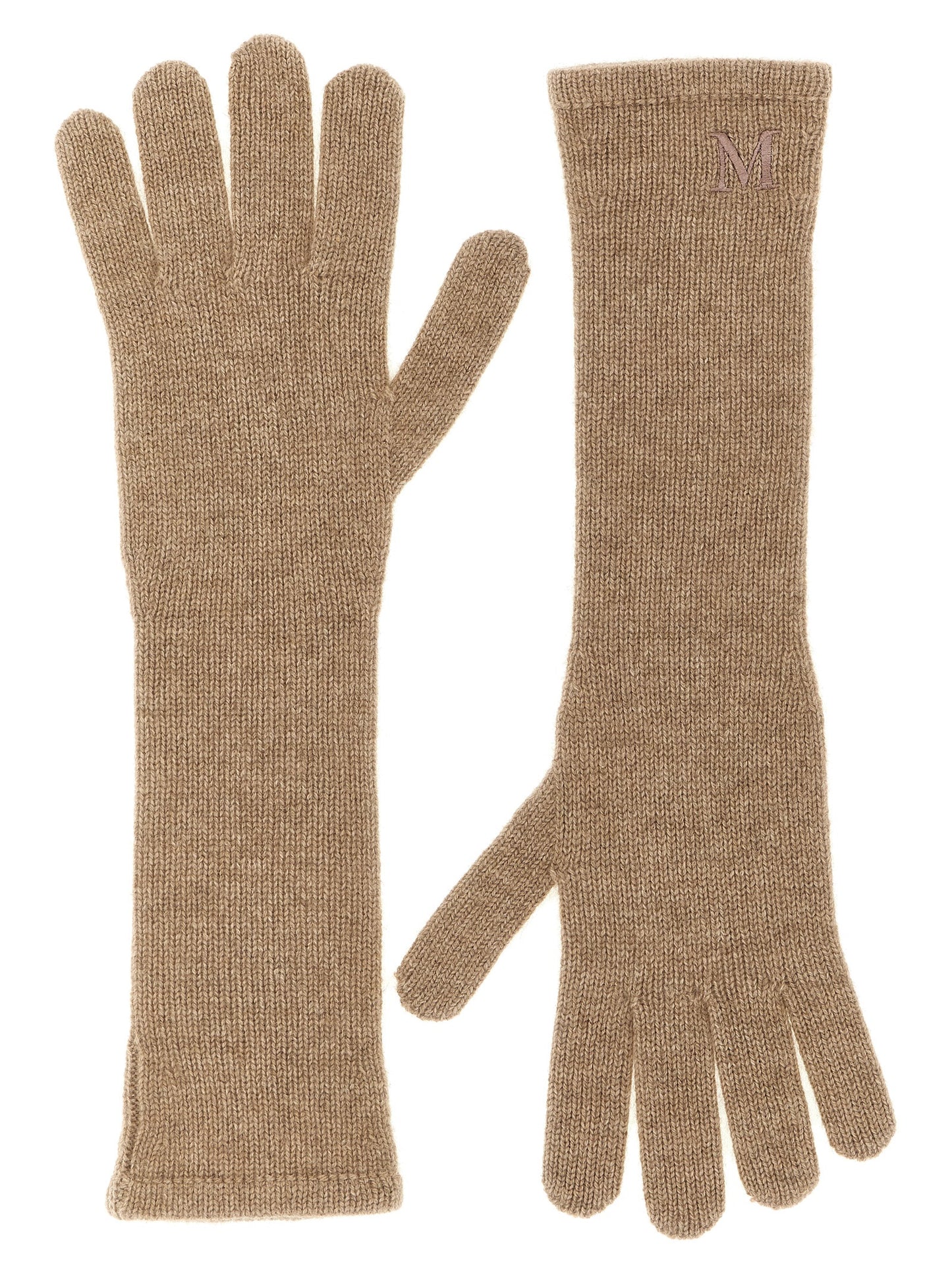 Max Mara Beige Cashmere Gloves Curated Luxury Accessories by Orvyn