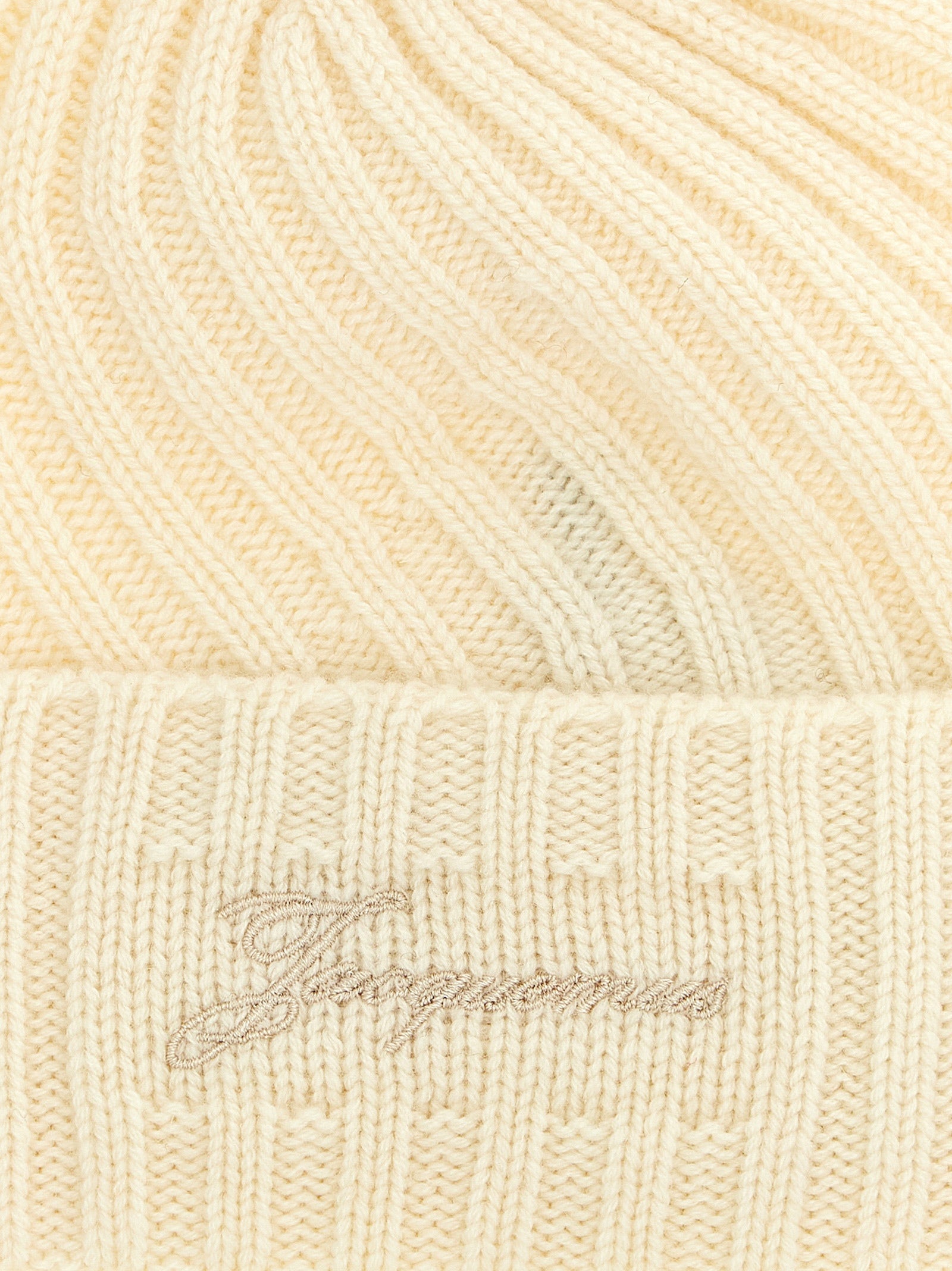 Jacquemus White Cashmere Beanie Curated Luxury Accessories by Orvyn