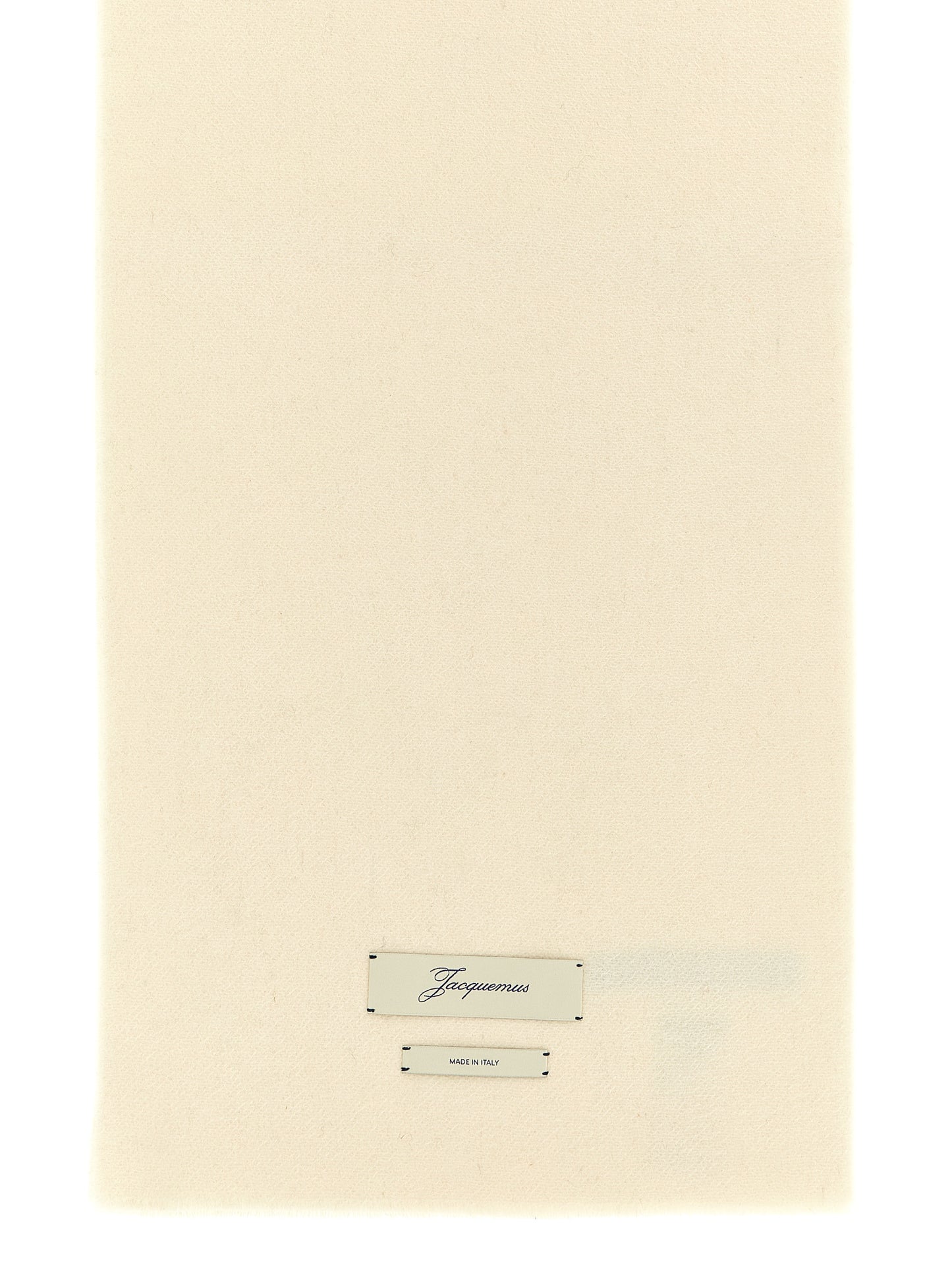 Jacquemus Beige Cashmere Scarf Curated Luxury Accessories by Orvyn