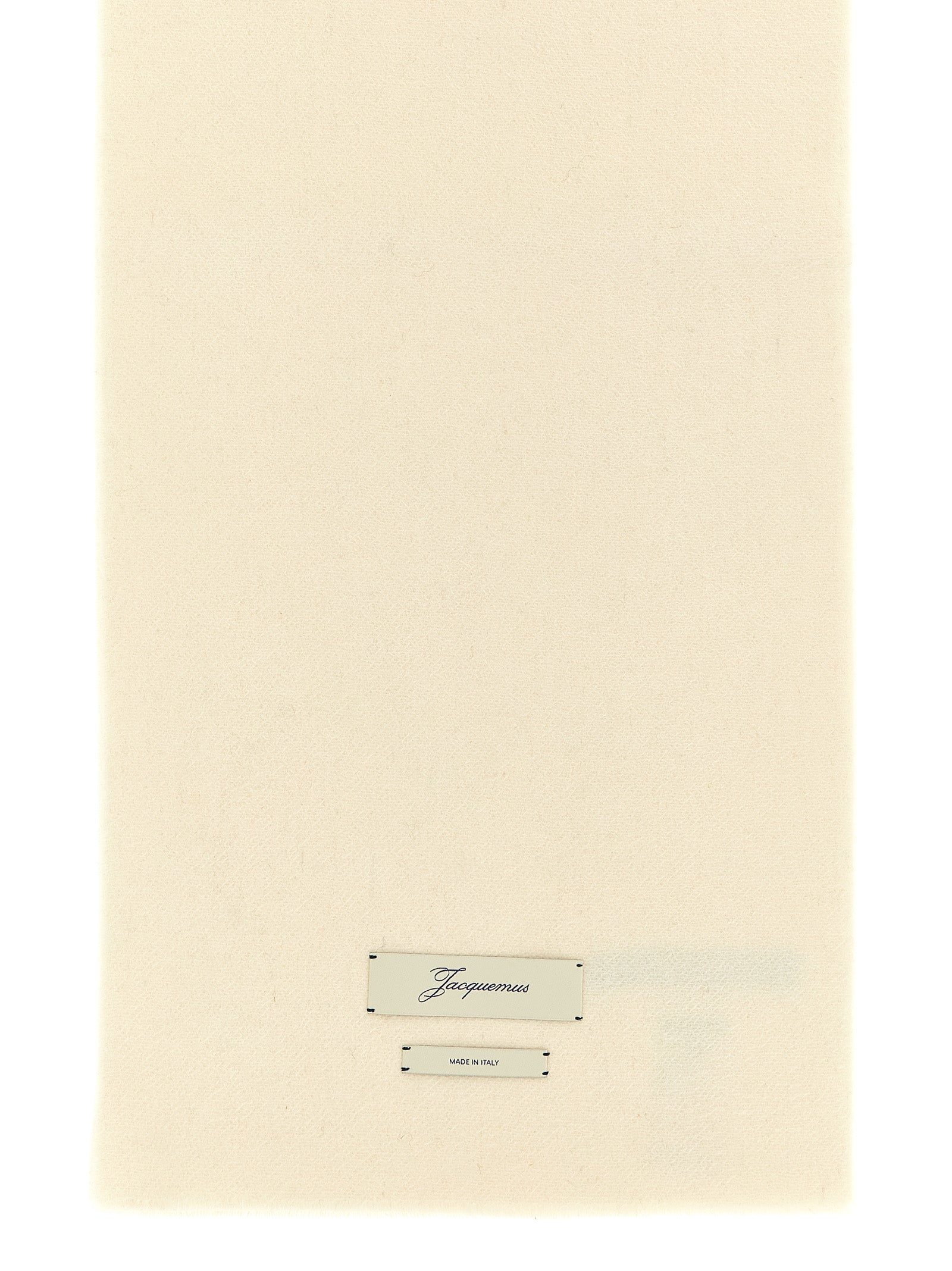 Jacquemus Beige Cashmere Scarf Curated Luxury Accessories by Orvyn