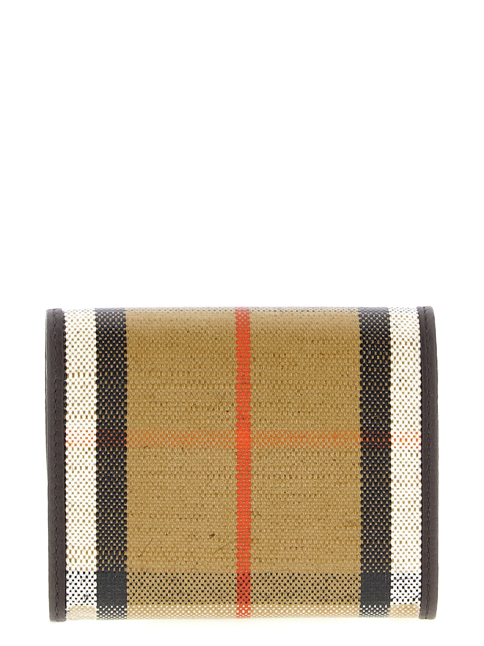 Burberry Beige Cotton Cardholder Curated Luxury Accessories by Orvyn