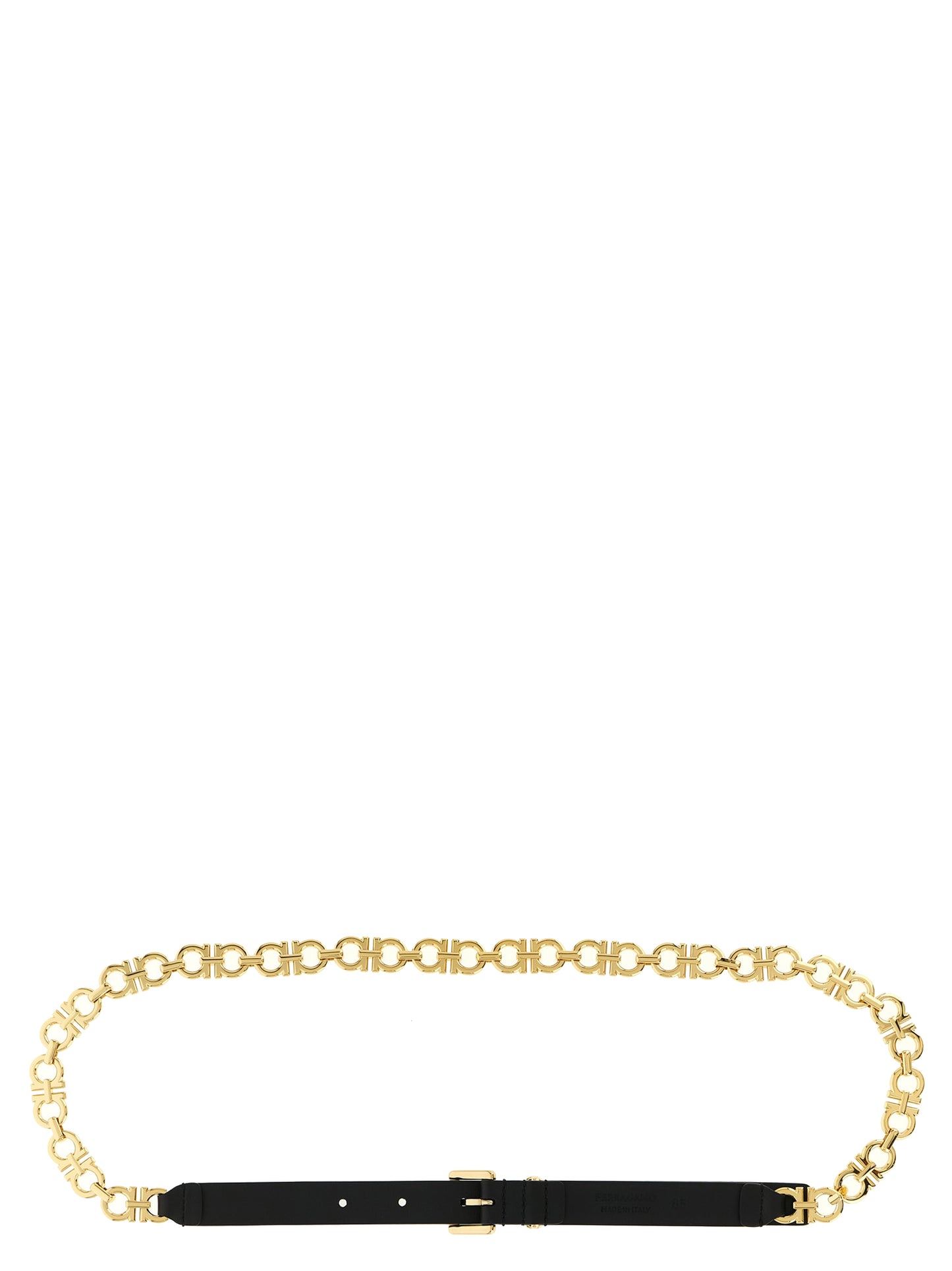 Ferragamo Black Calfskin Belt Curated Luxury Accessories by Orvyn