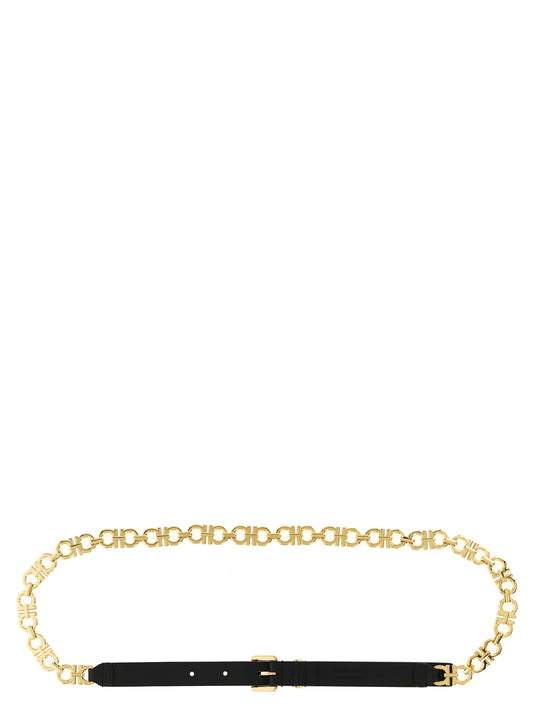 Ferragamo Black Calfskin Belt Curated Luxury Accessories by Orvyn