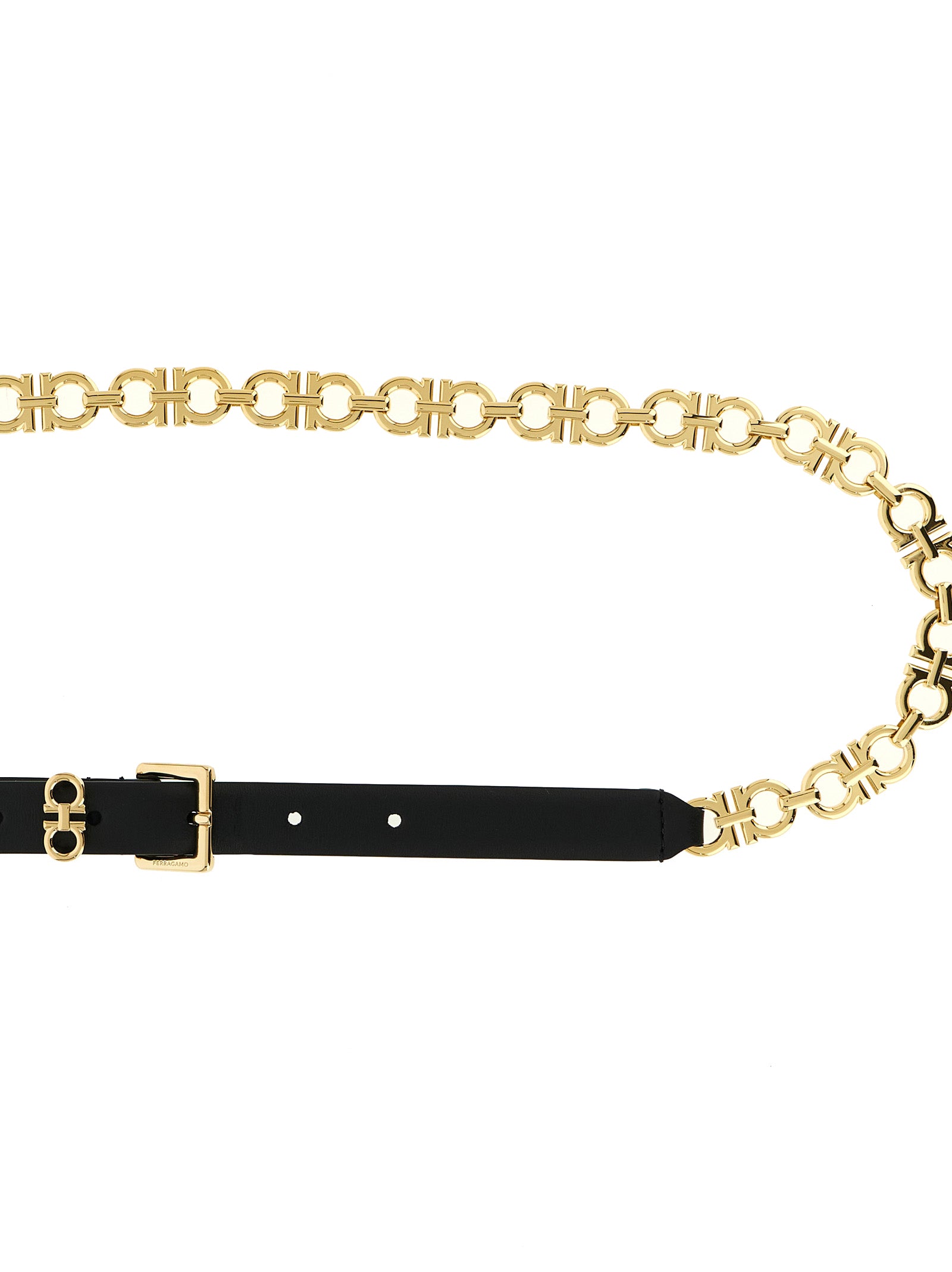 Ferragamo Black Calfskin Belt Curated Luxury Accessories by Orvyn