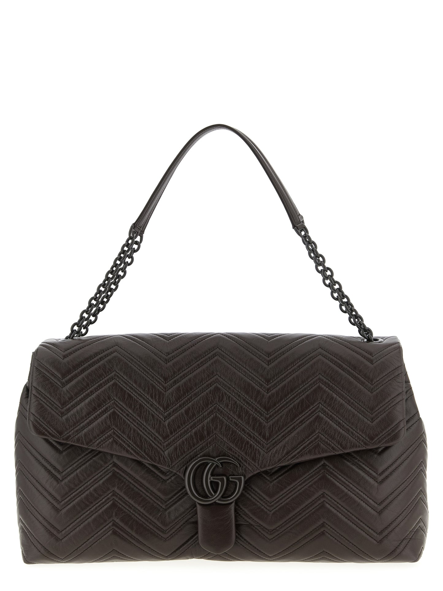Gucci Brown Calfskin Shoulder Bag Curated Luxury Accessories by Orvyn
