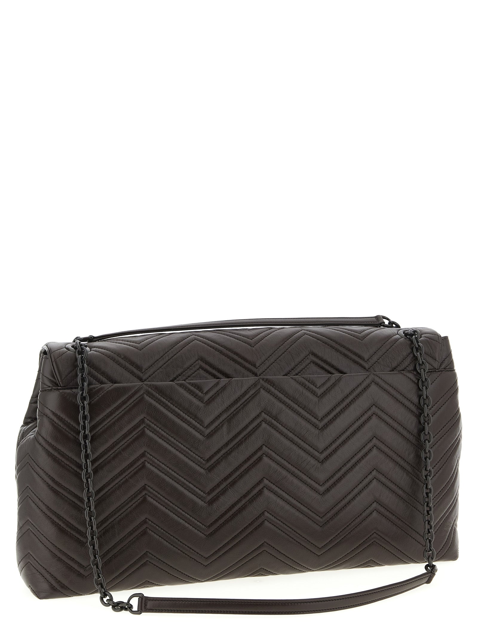Gucci Brown Calfskin Shoulder Bag Curated Luxury Accessories by Orvyn