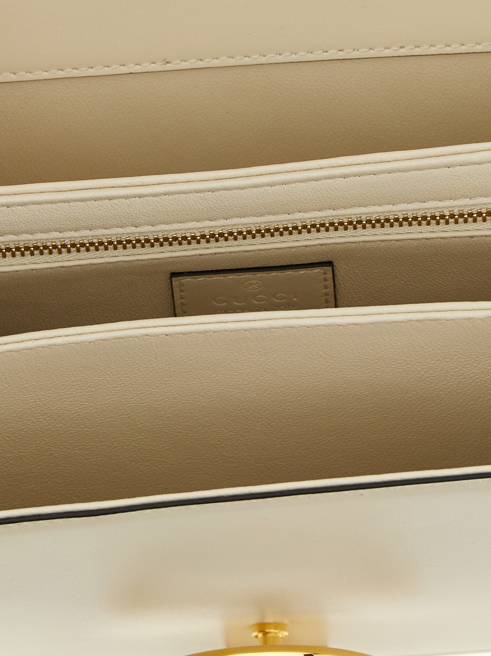 Gucci White Calfskin Shoulder Bag Curated Luxury Accessories by Orvyn