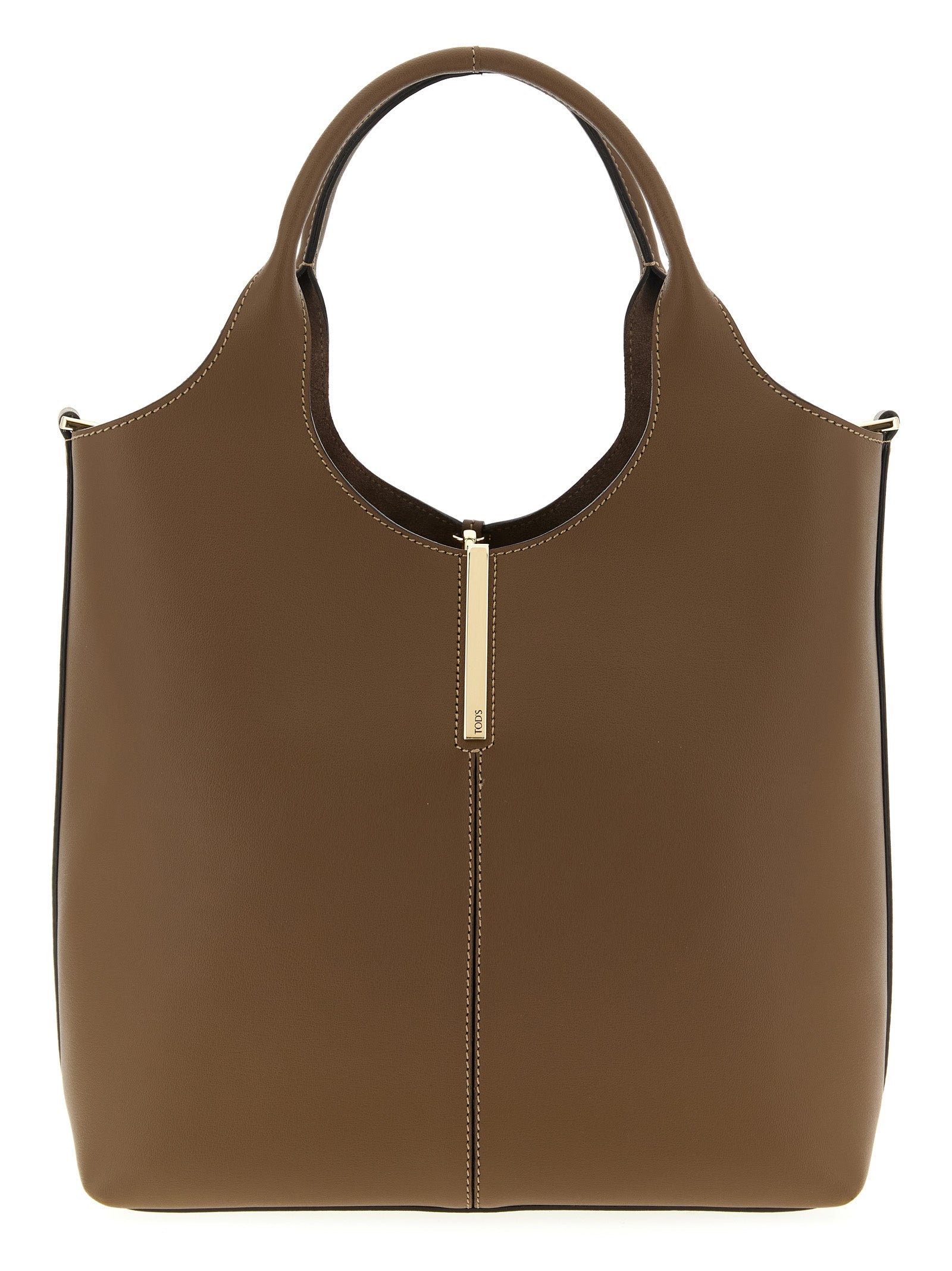 Tod's Brown Calfskin Handbag Curated Luxury Accessories by Orvyn