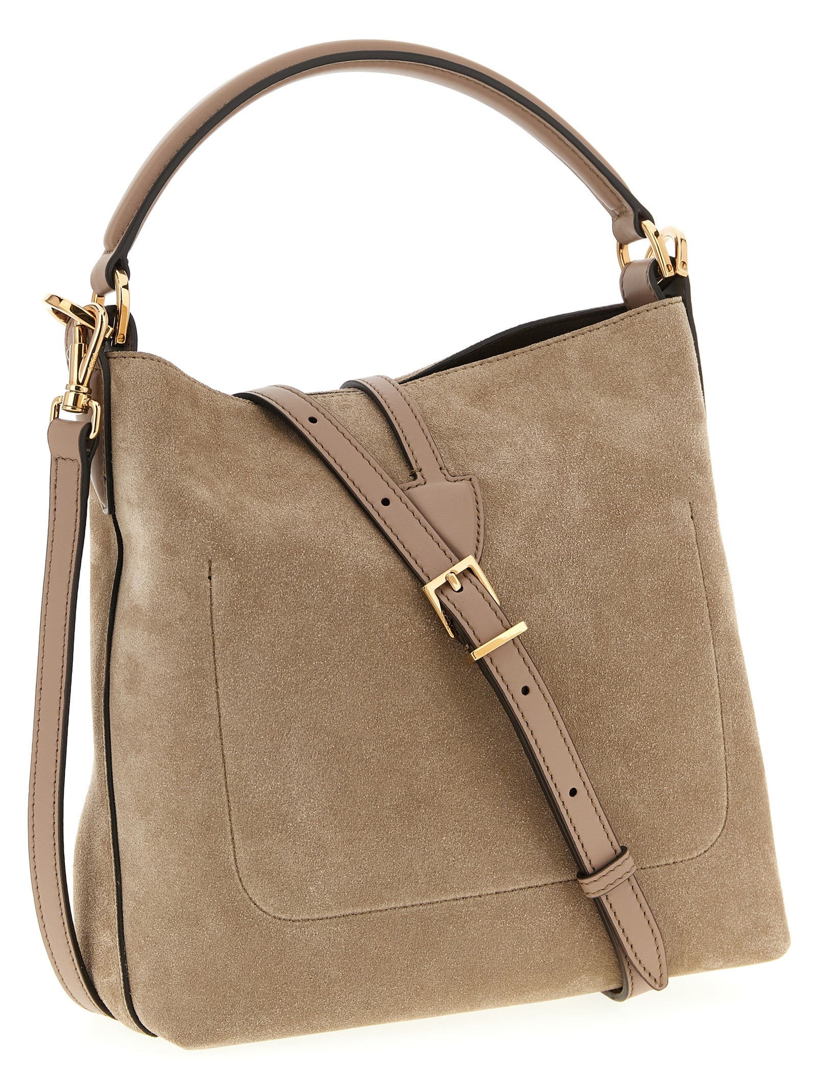 Tod's Beige Calfskin Handbag Curated Luxury Accessories by Orvyn