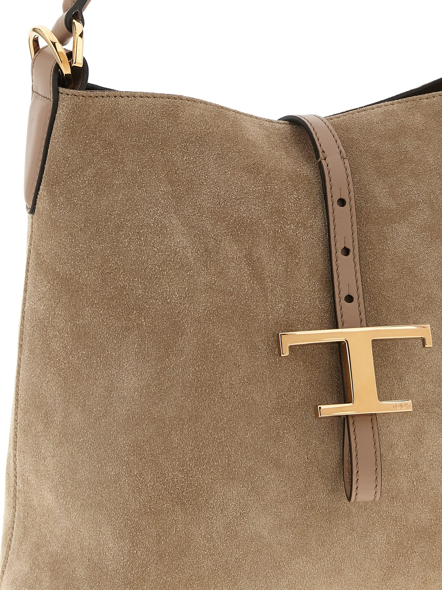 Tod's Beige Calfskin Handbag Curated Luxury Accessories by Orvyn