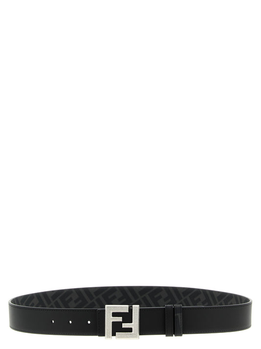 Fendi Black Calfskin Regular Belt Curated Luxury Accessories by Orvyn