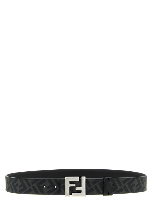 Fendi Black Calfskin Regular Belt Curated Luxury Accessories by Orvyn