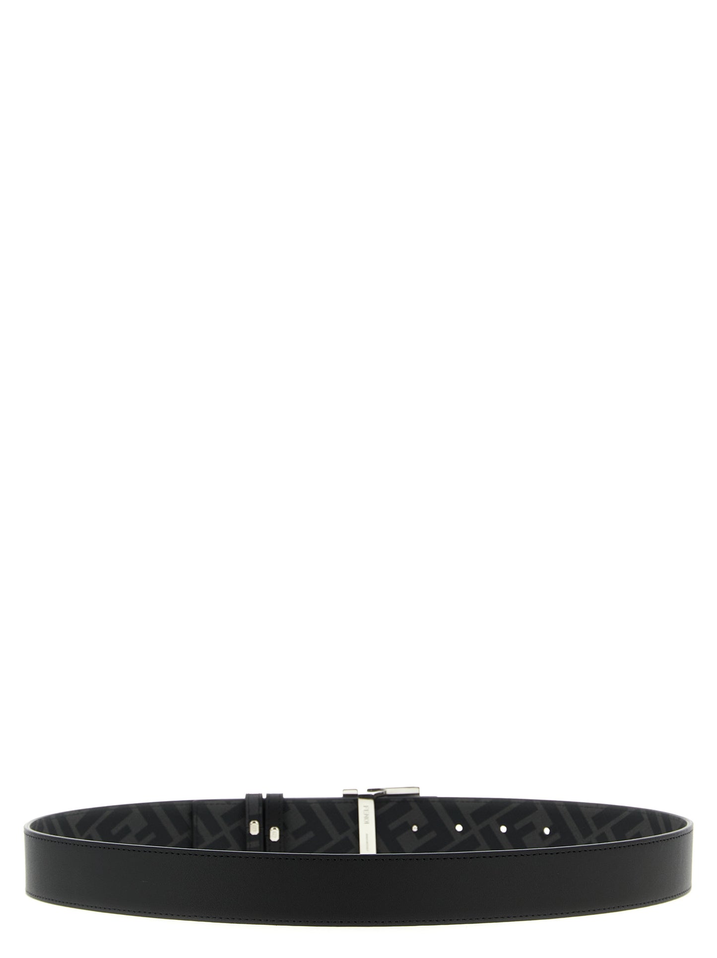 Fendi Black Calfskin Regular Belt Curated Luxury Accessories by Orvyn