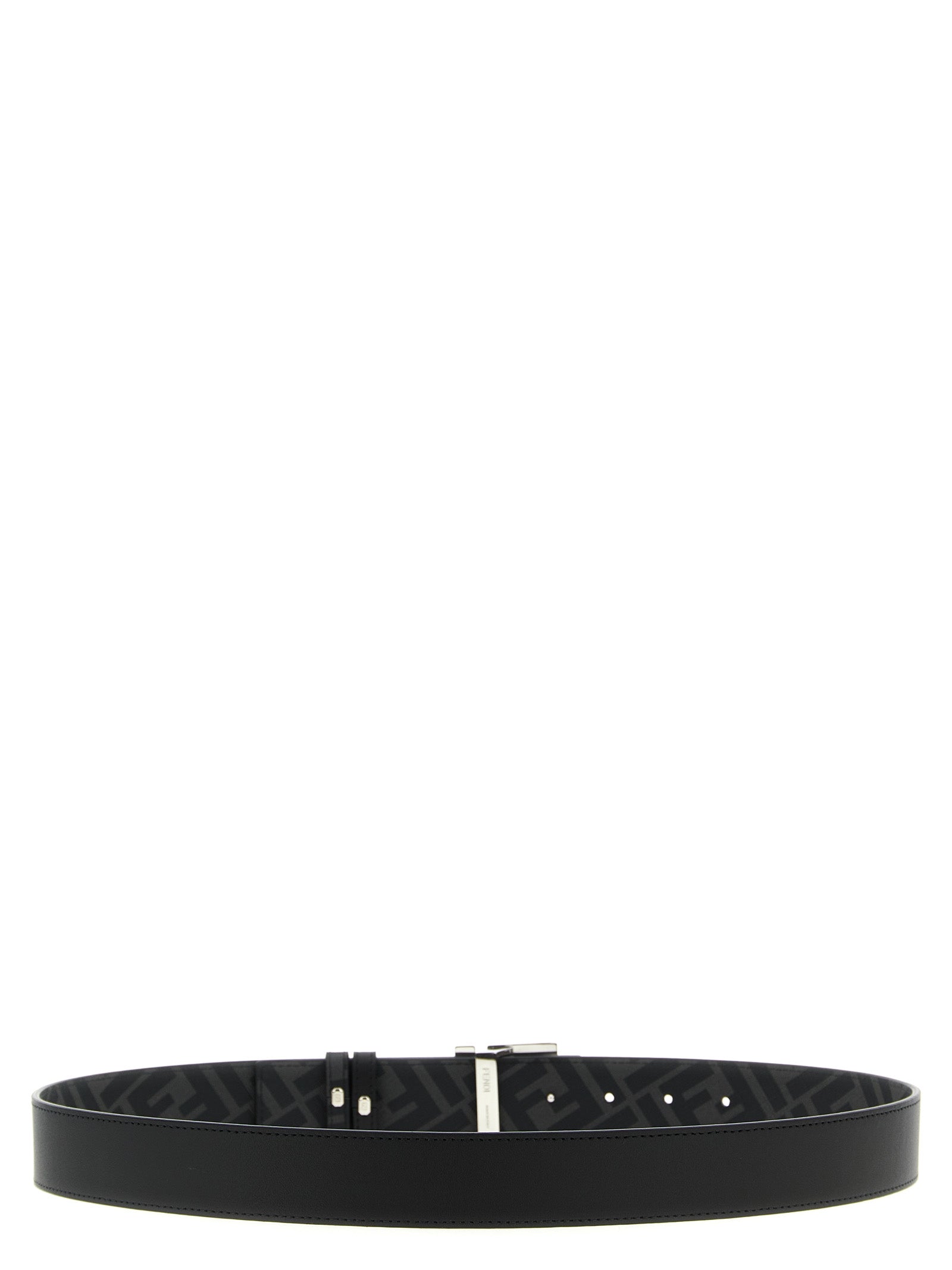 Fendi Black Calfskin Regular Belt Curated Luxury Accessories by Orvyn