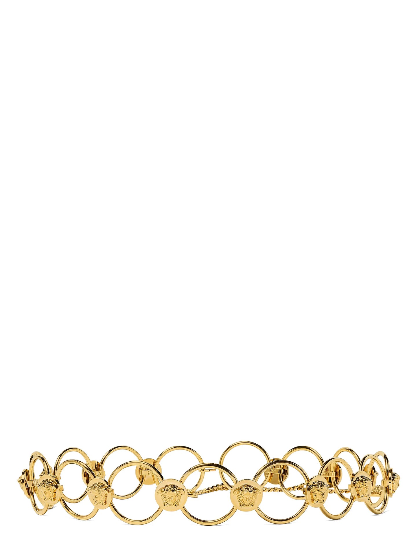 Versace Gold Brass Belt Curated Luxury Accessories by Orvyn