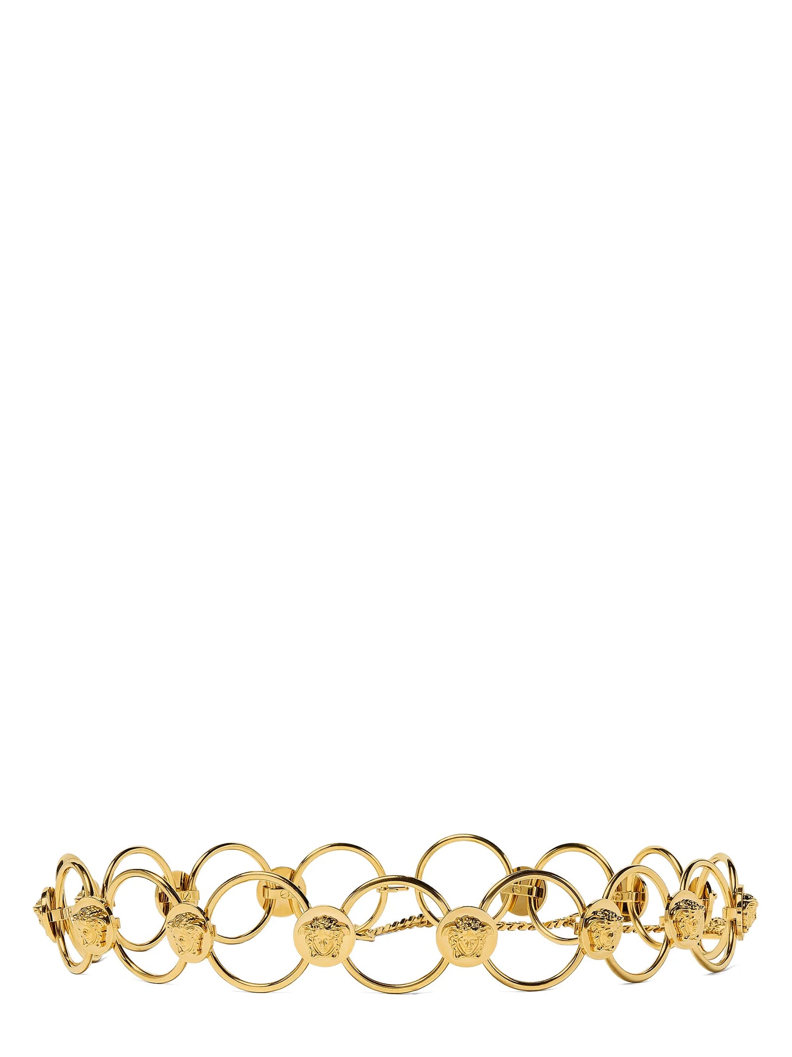 Versace Gold Brass Belt Curated Luxury Accessories by Orvyn
