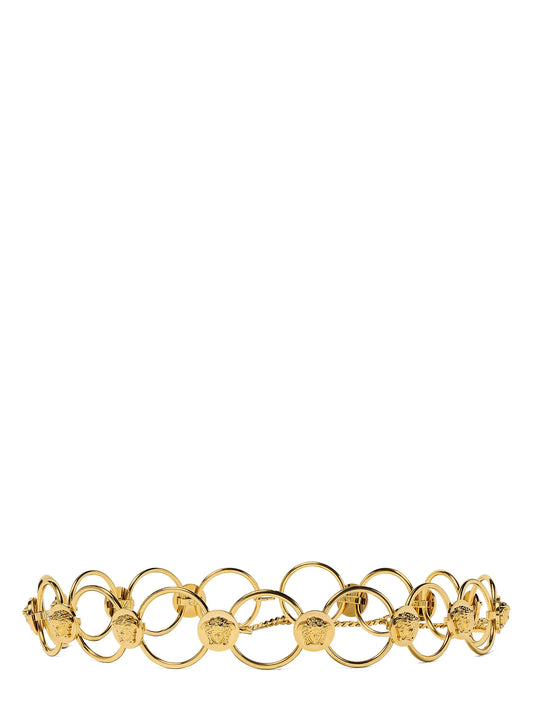Versace Gold Brass Belt Curated Luxury Accessories by Orvyn