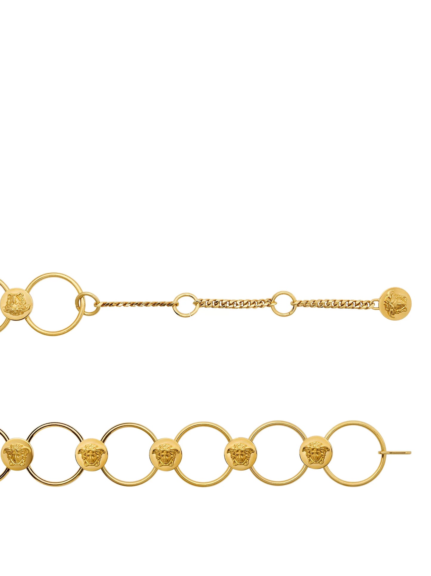 Versace Gold Brass Belt Curated Luxury Accessories by Orvyn